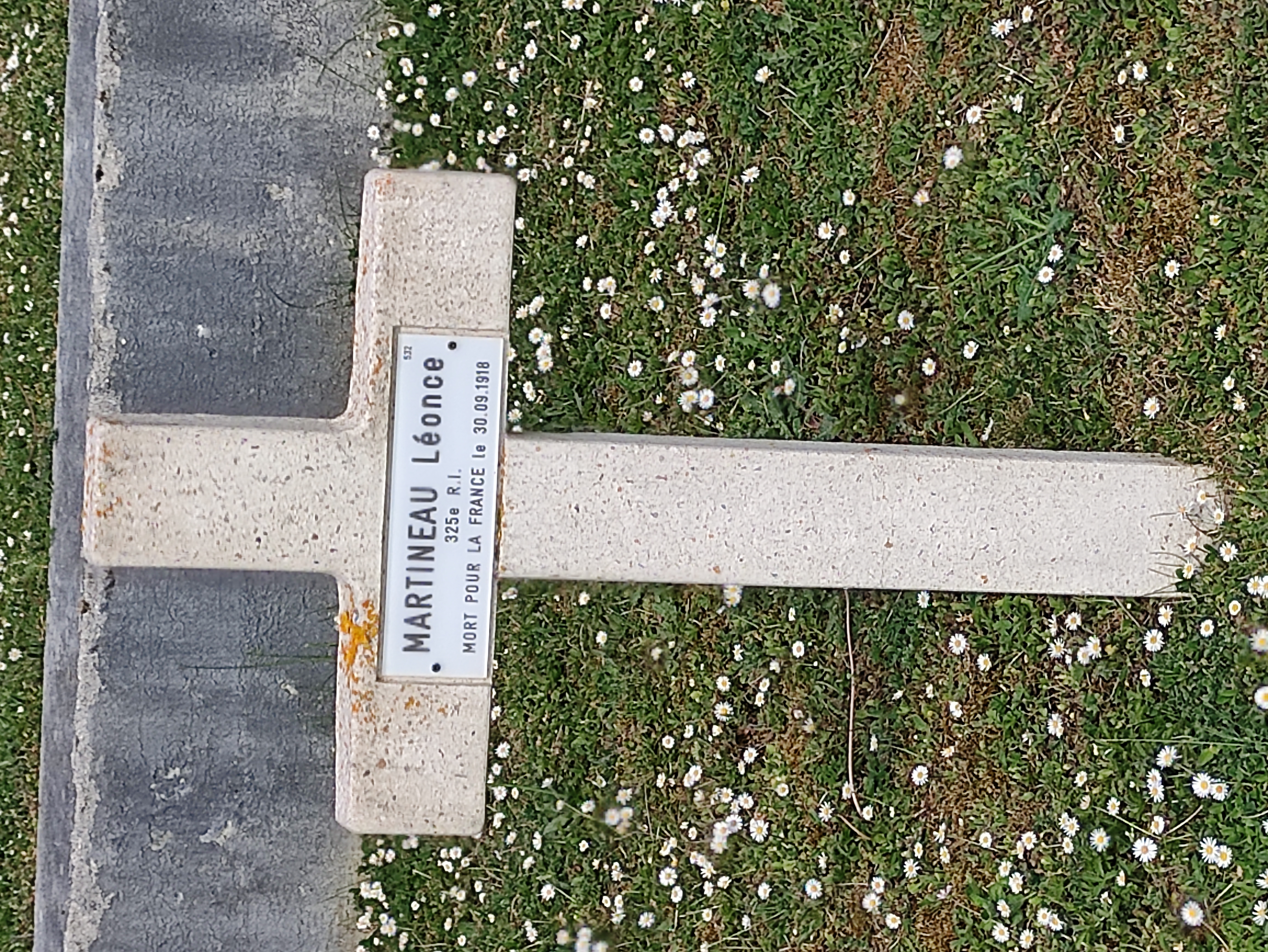 Sépulture MARTINEAU Léonce