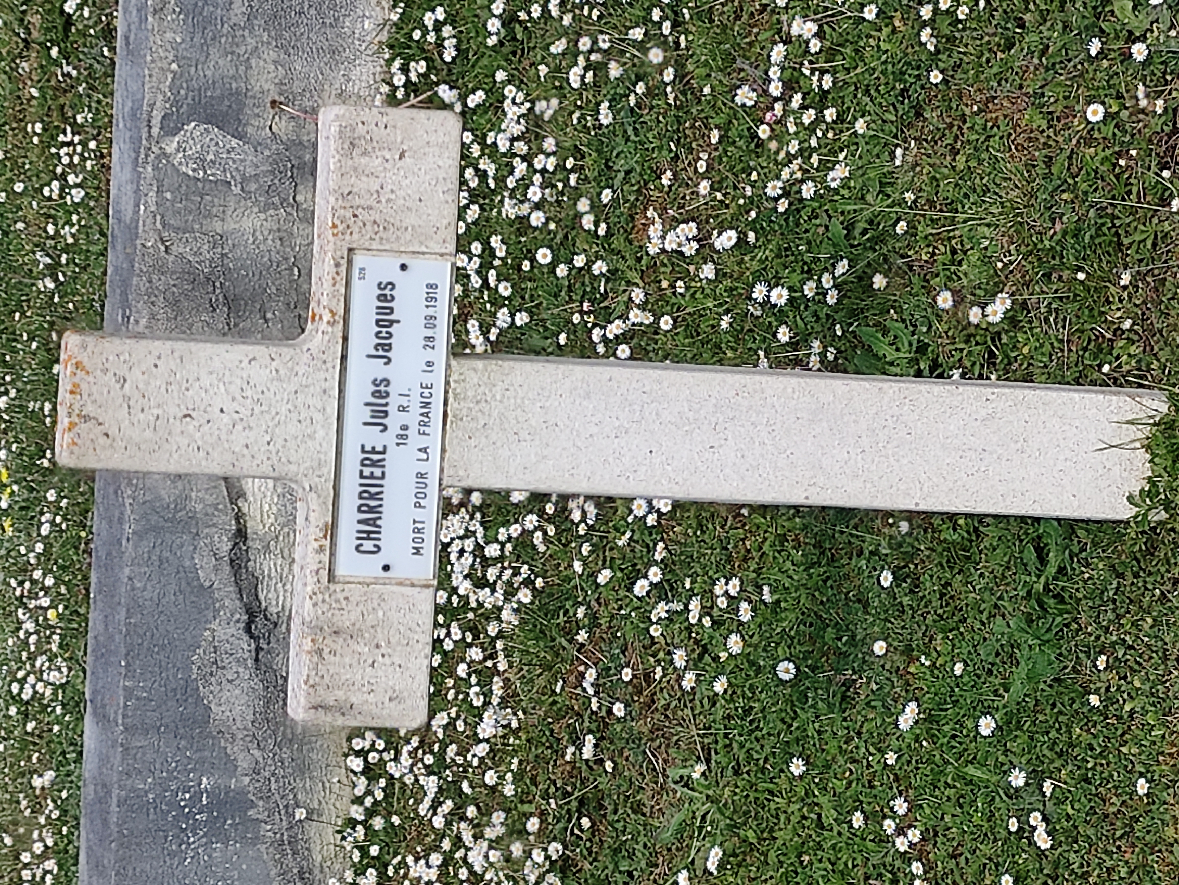 Sépulture CHARRIERE Jules Jacques Camille Paul