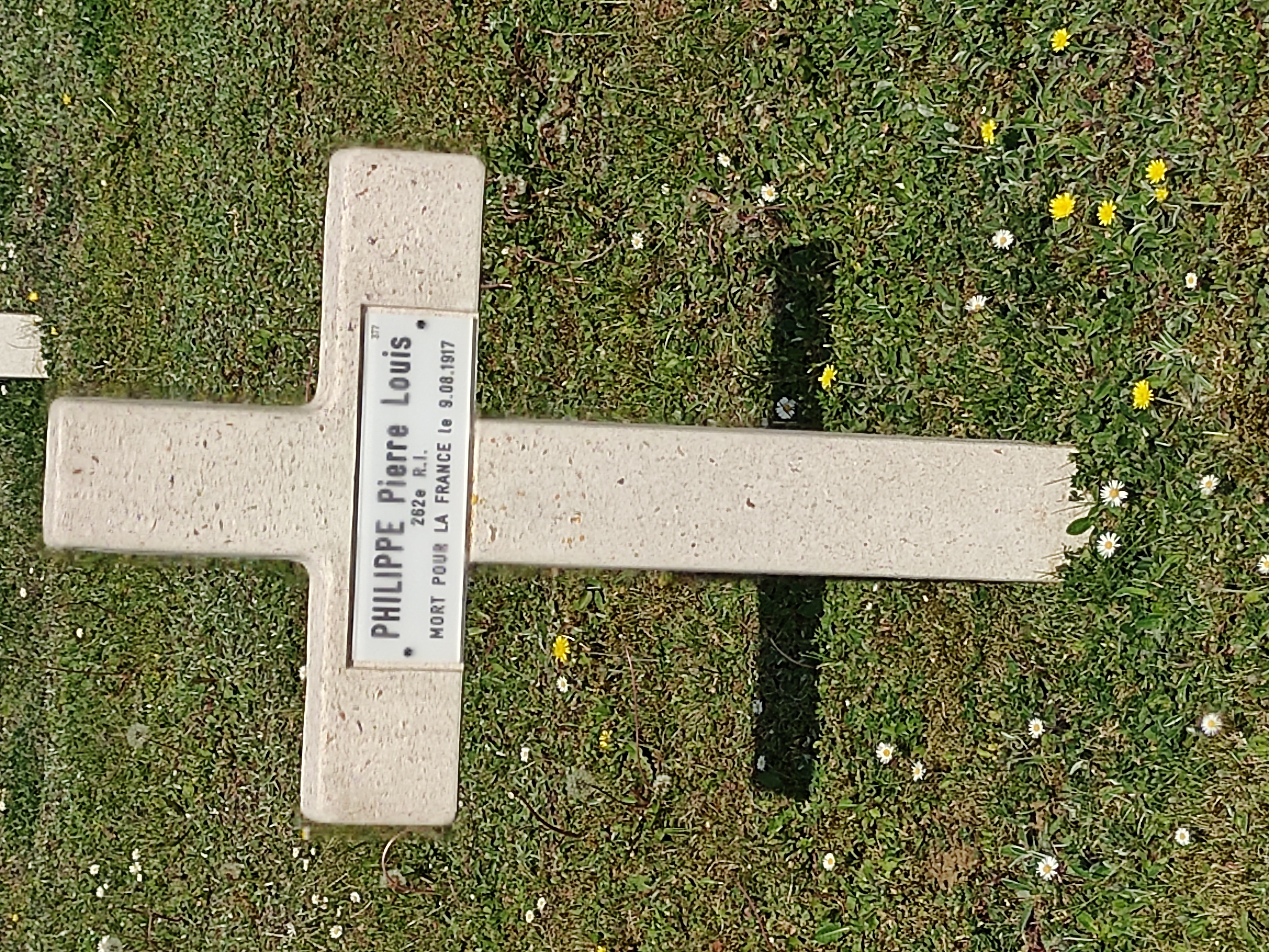 Sépulture PHILIPPE Pierre Louis