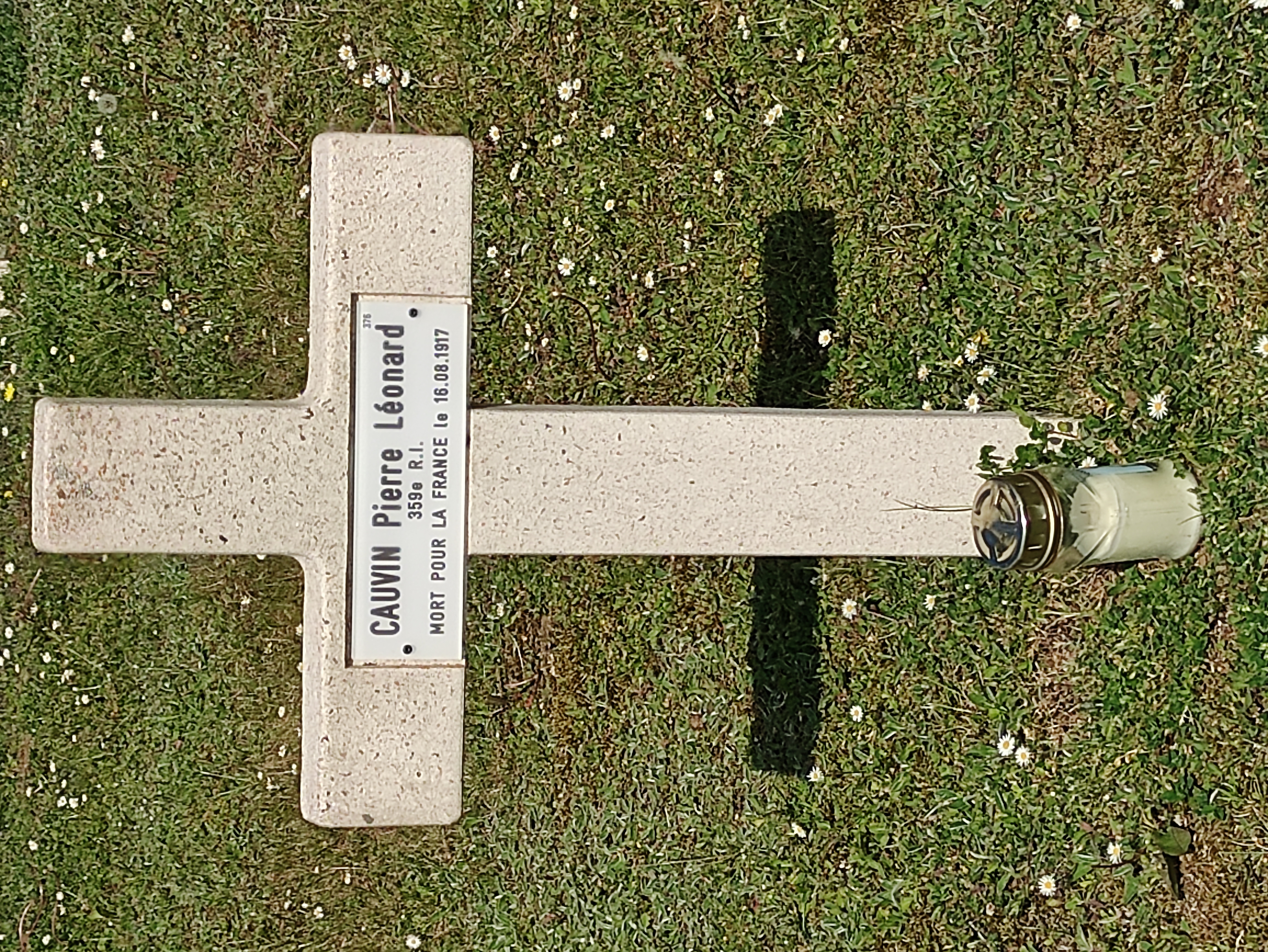 Sépulture CAUVIN Pierre Léonard Constant