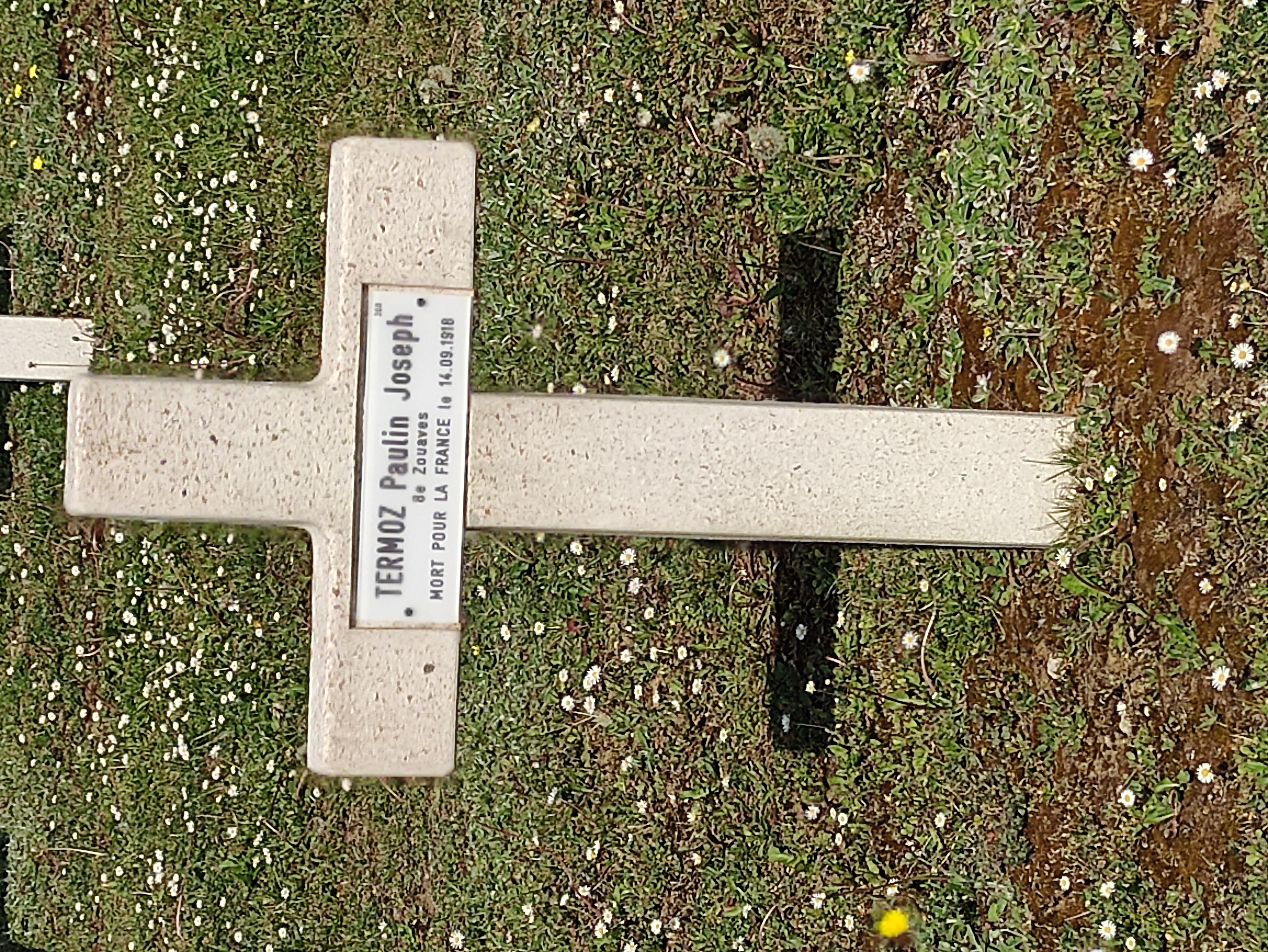 Sépulture THERMOZ Paulin Joseph