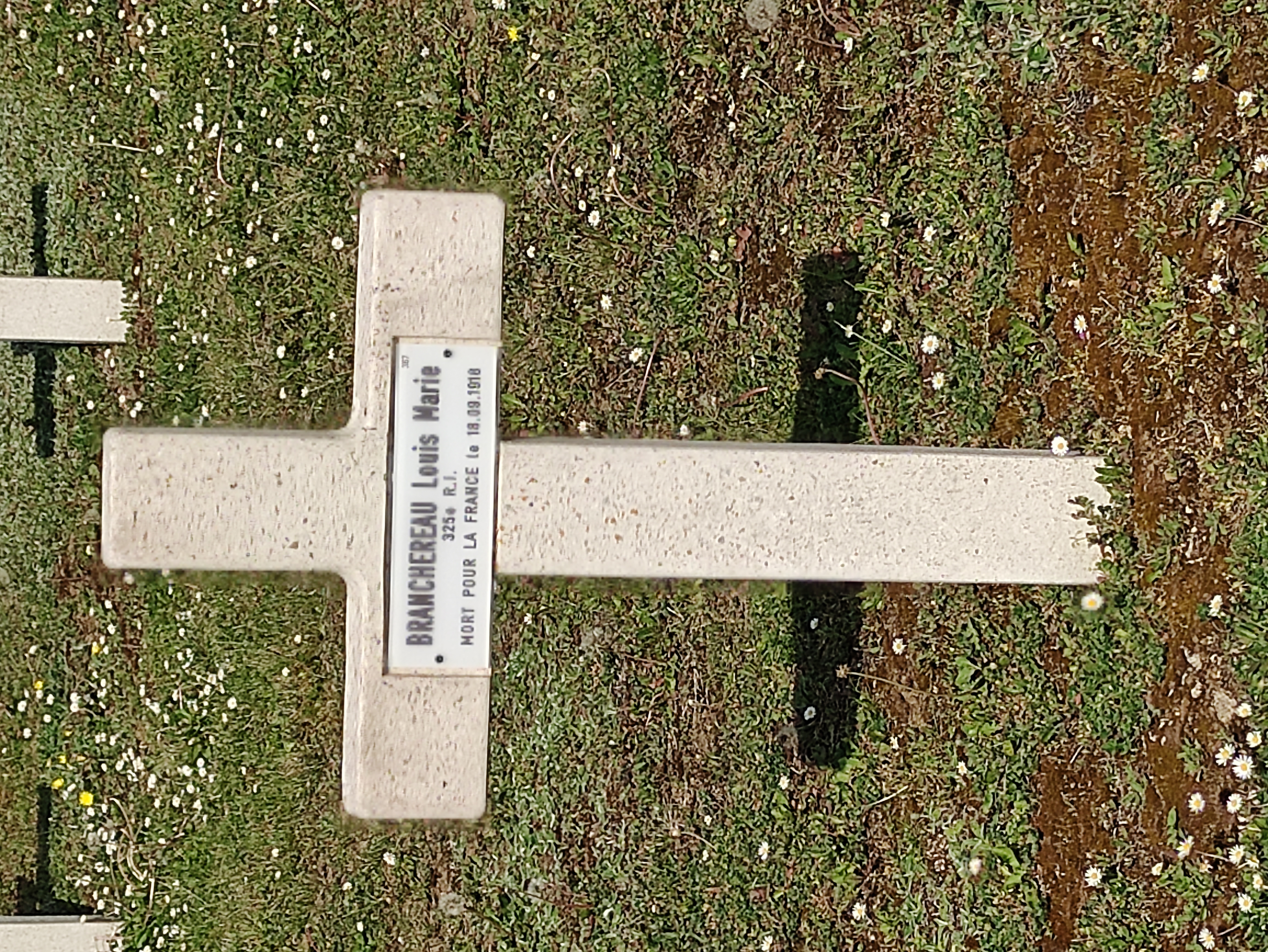 Sépulture BRANCHEREAU Louis Marie