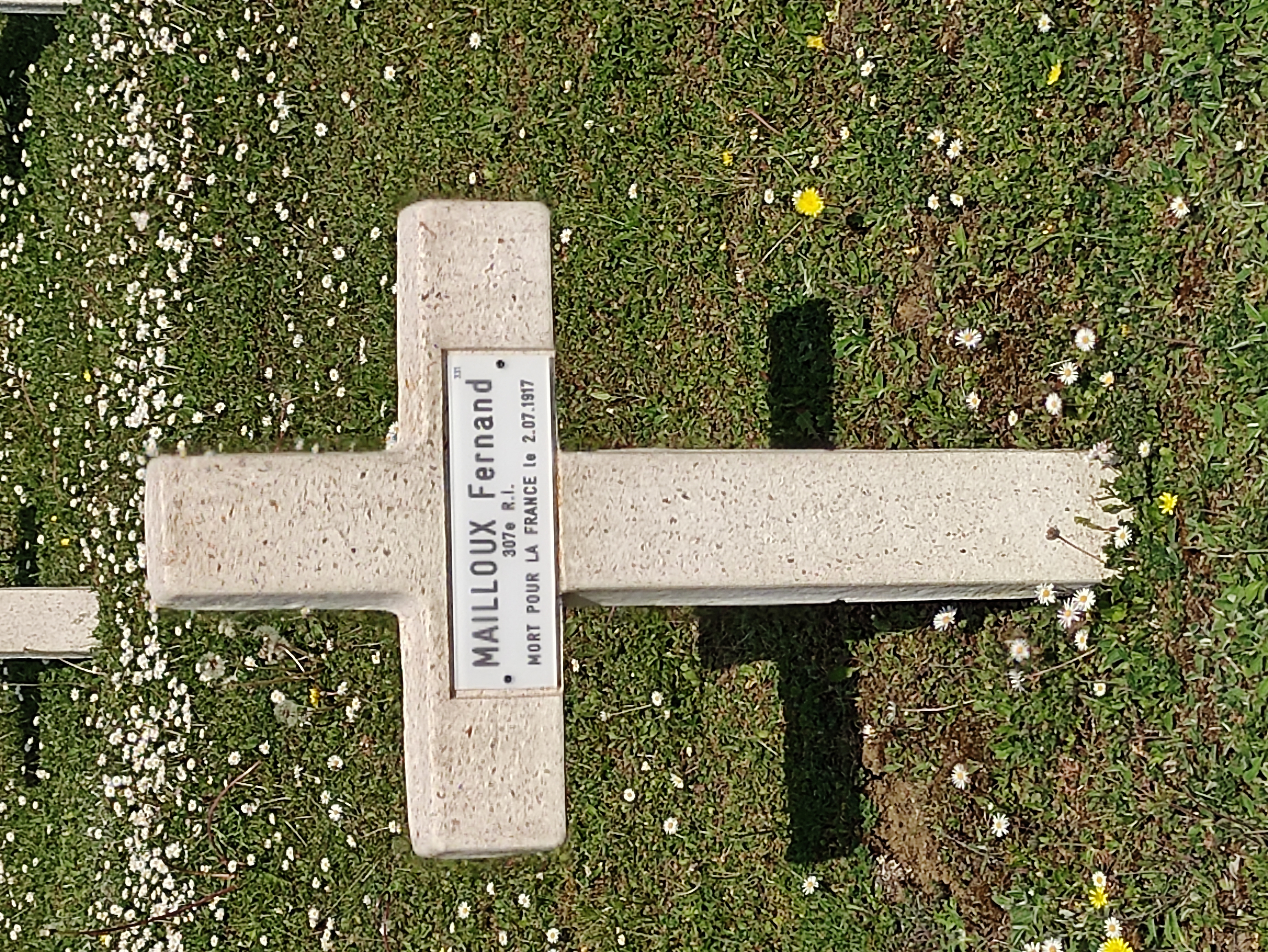 Sépulture MAILLOUX Fernand