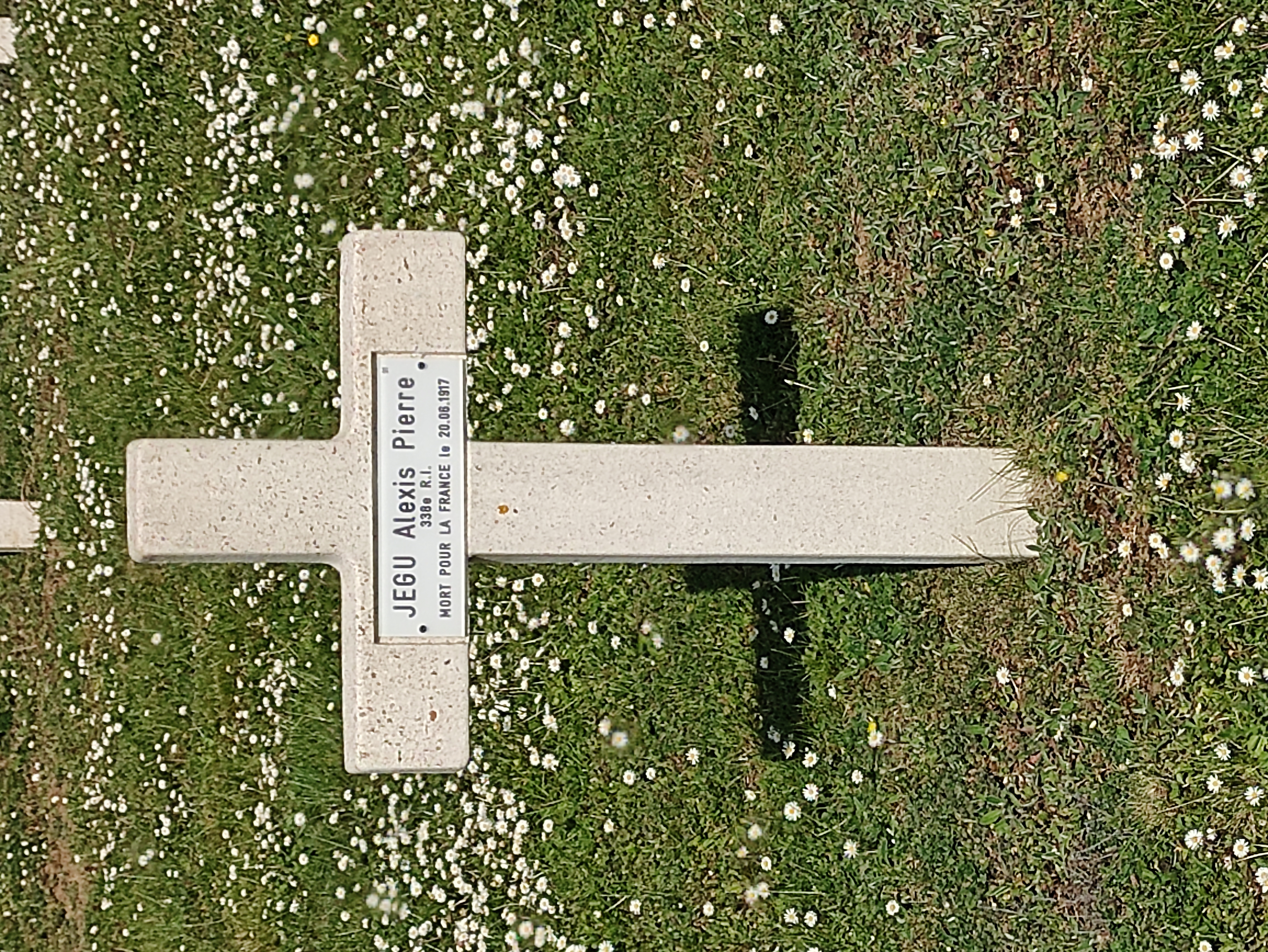 Sépulture JEGU Alexis Pierre