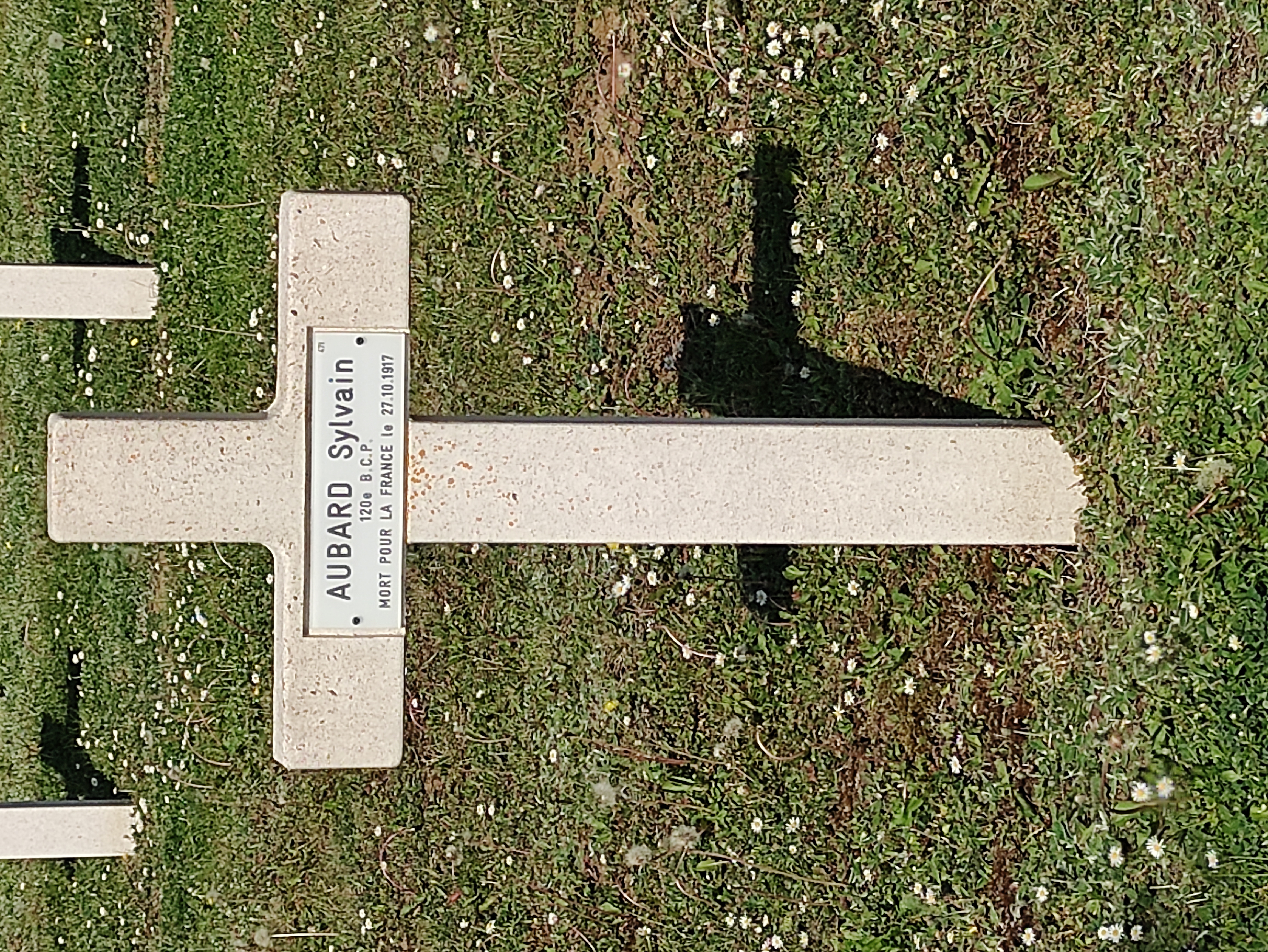 Sépulture AUBARD Silvain