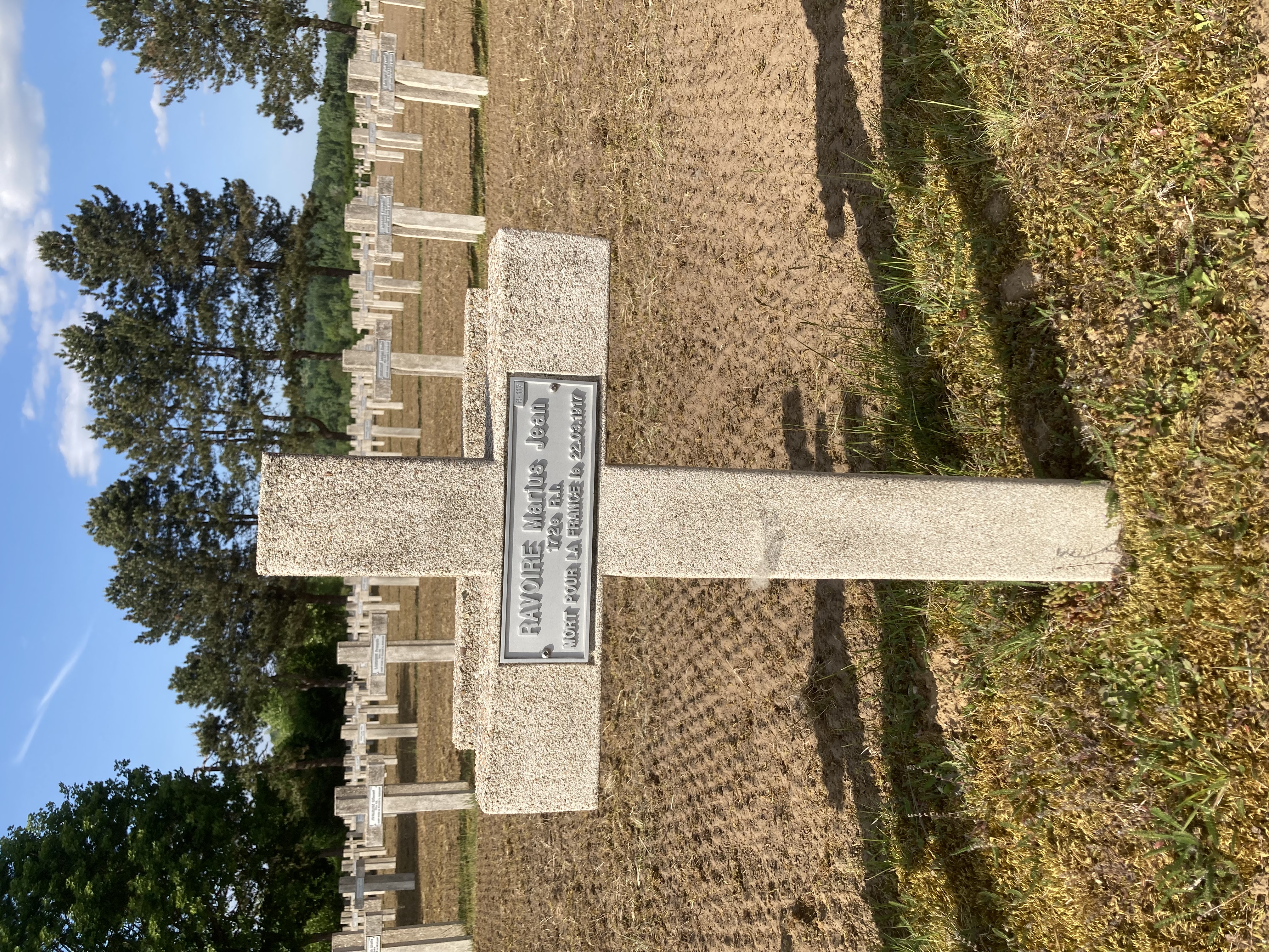 Tombe RAVOIRE Marius Jean Baptiste