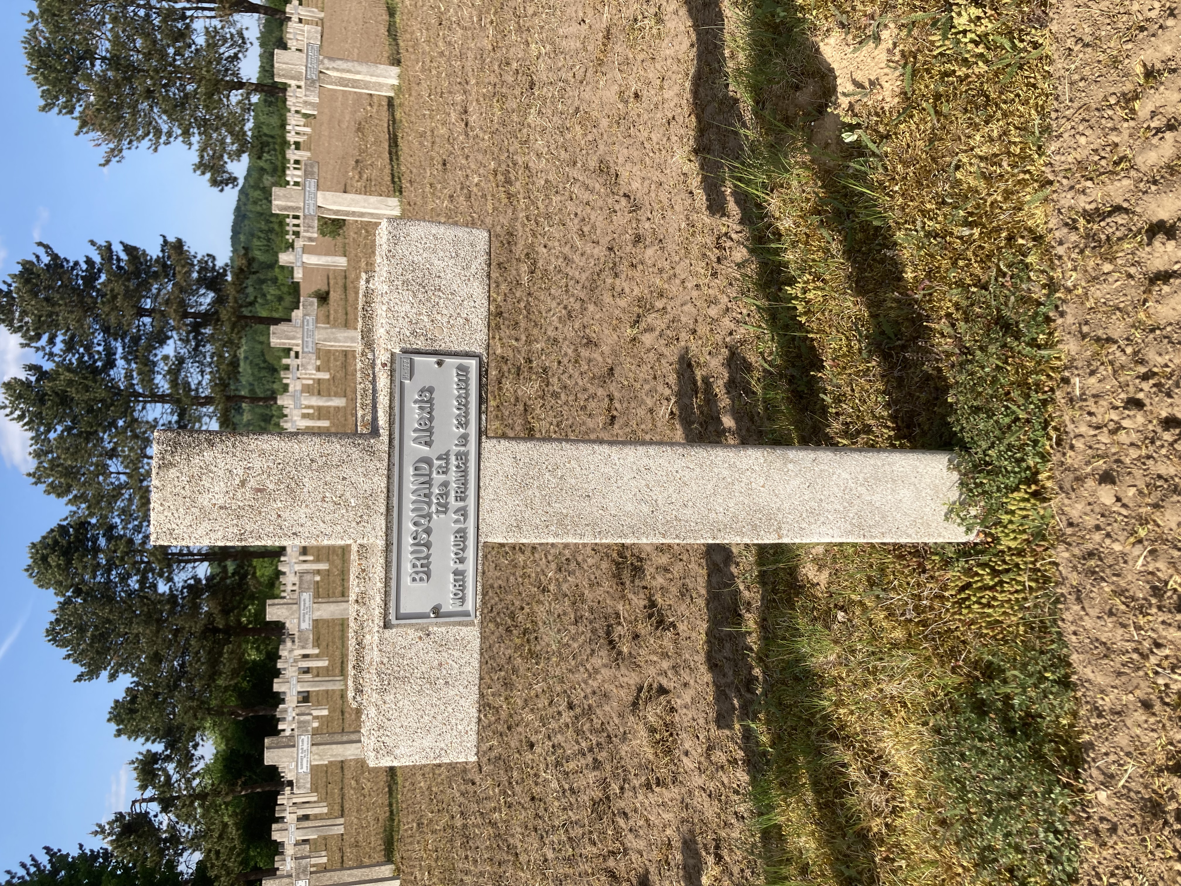 Tombe BRUSQUAND Alexis