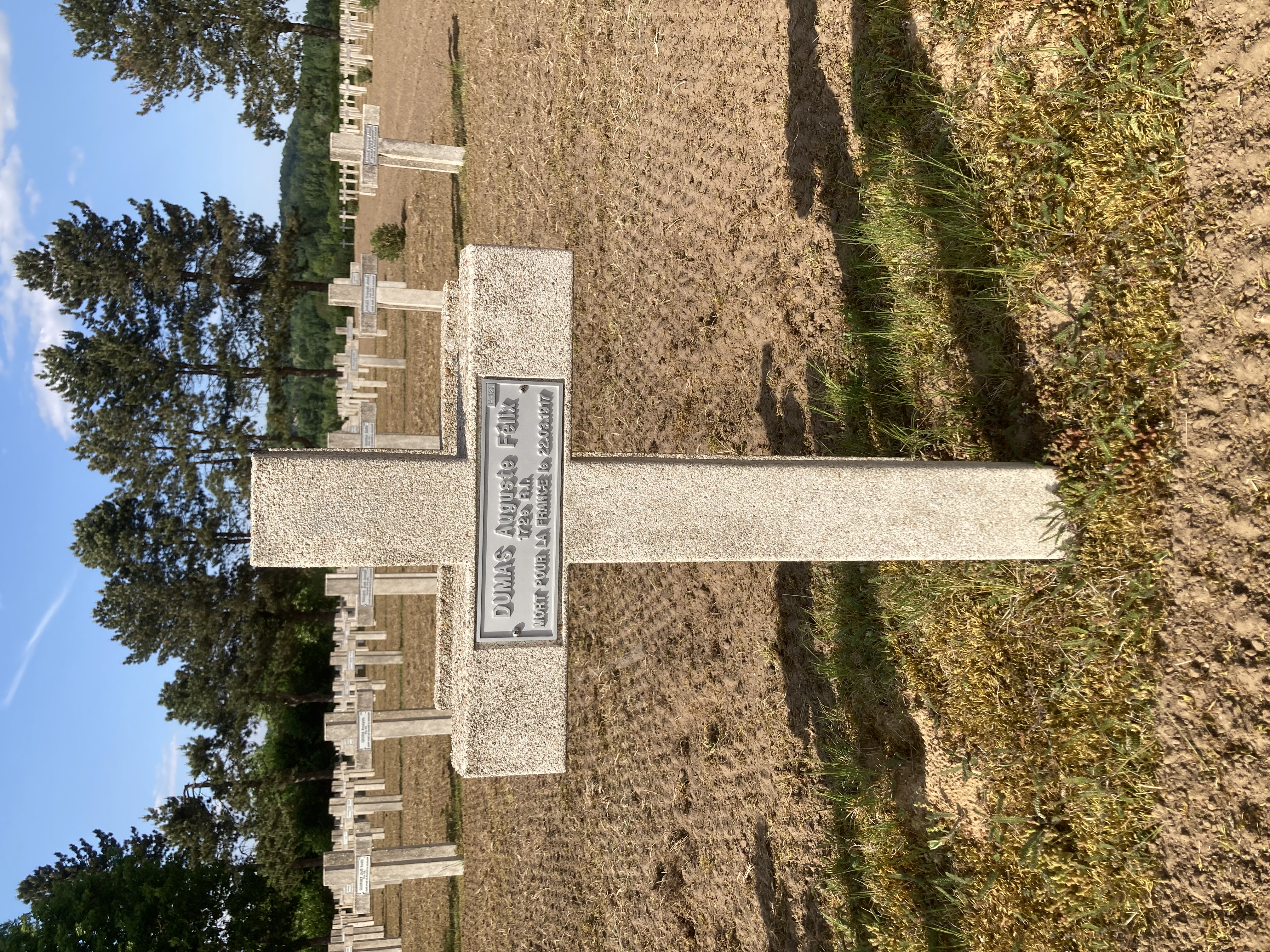Tombe DUMAS Auguste Felix