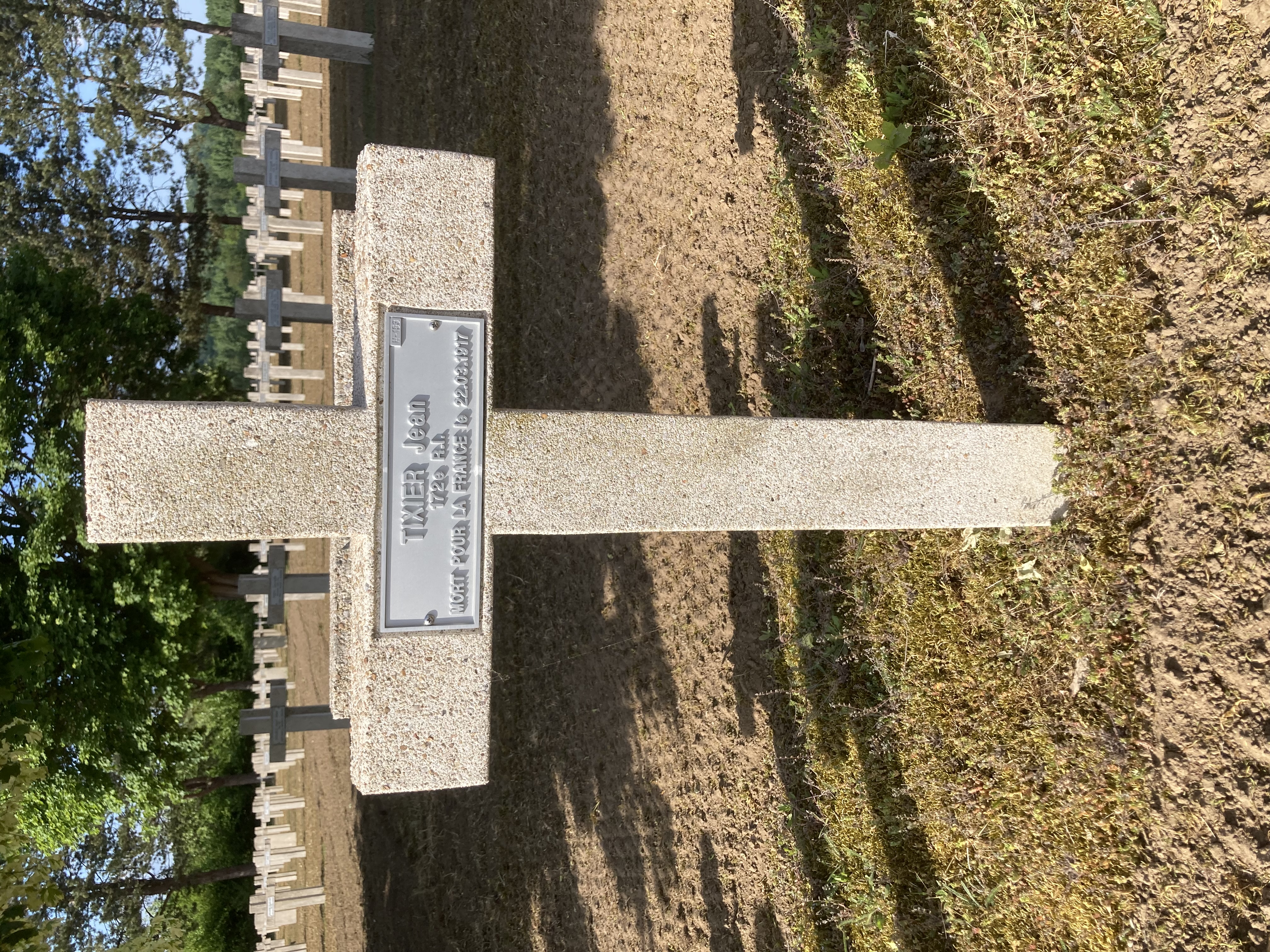 Tombe TIXIER Jean