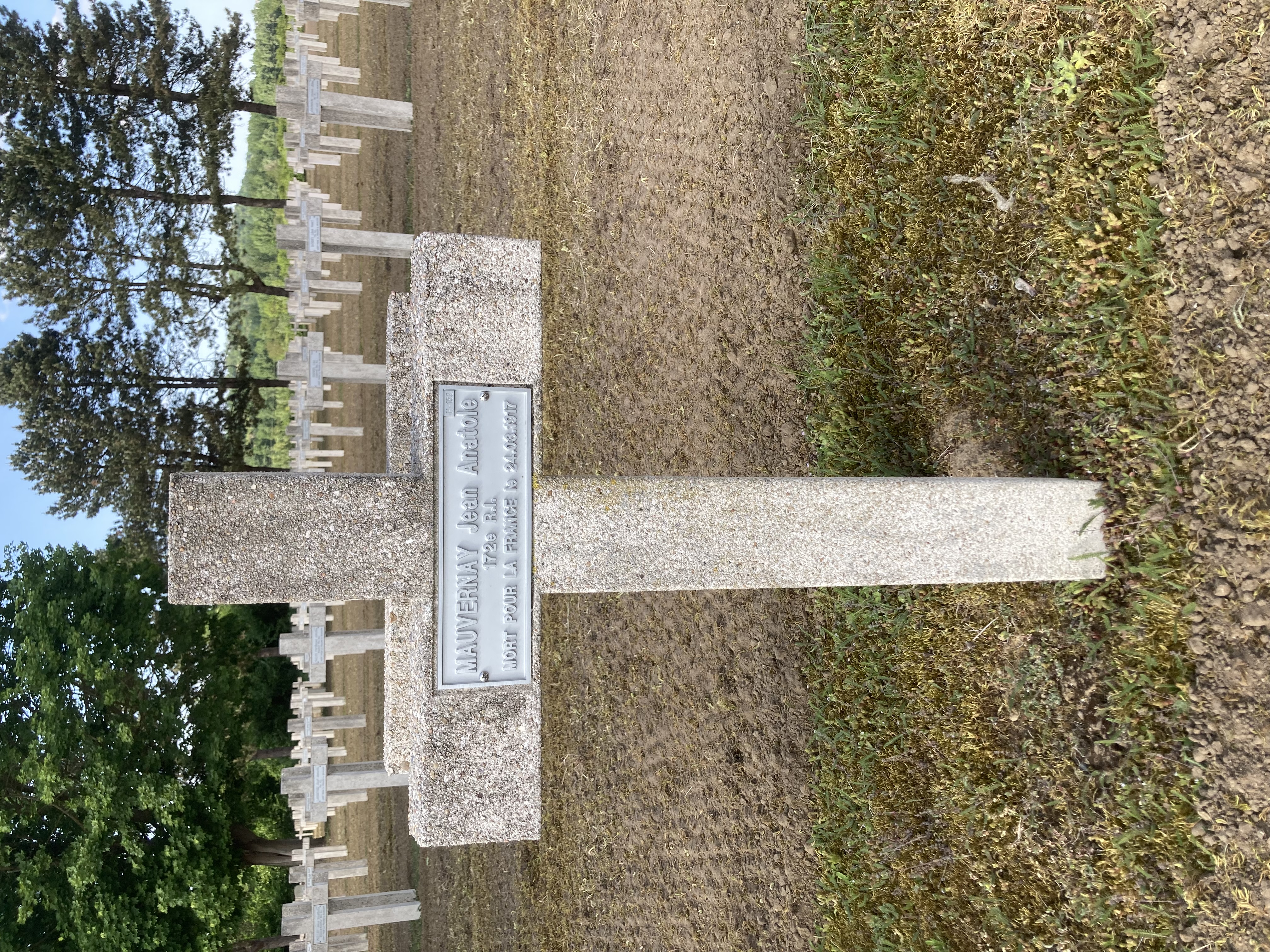 Tombe MAUVERNAY Jean Anatole