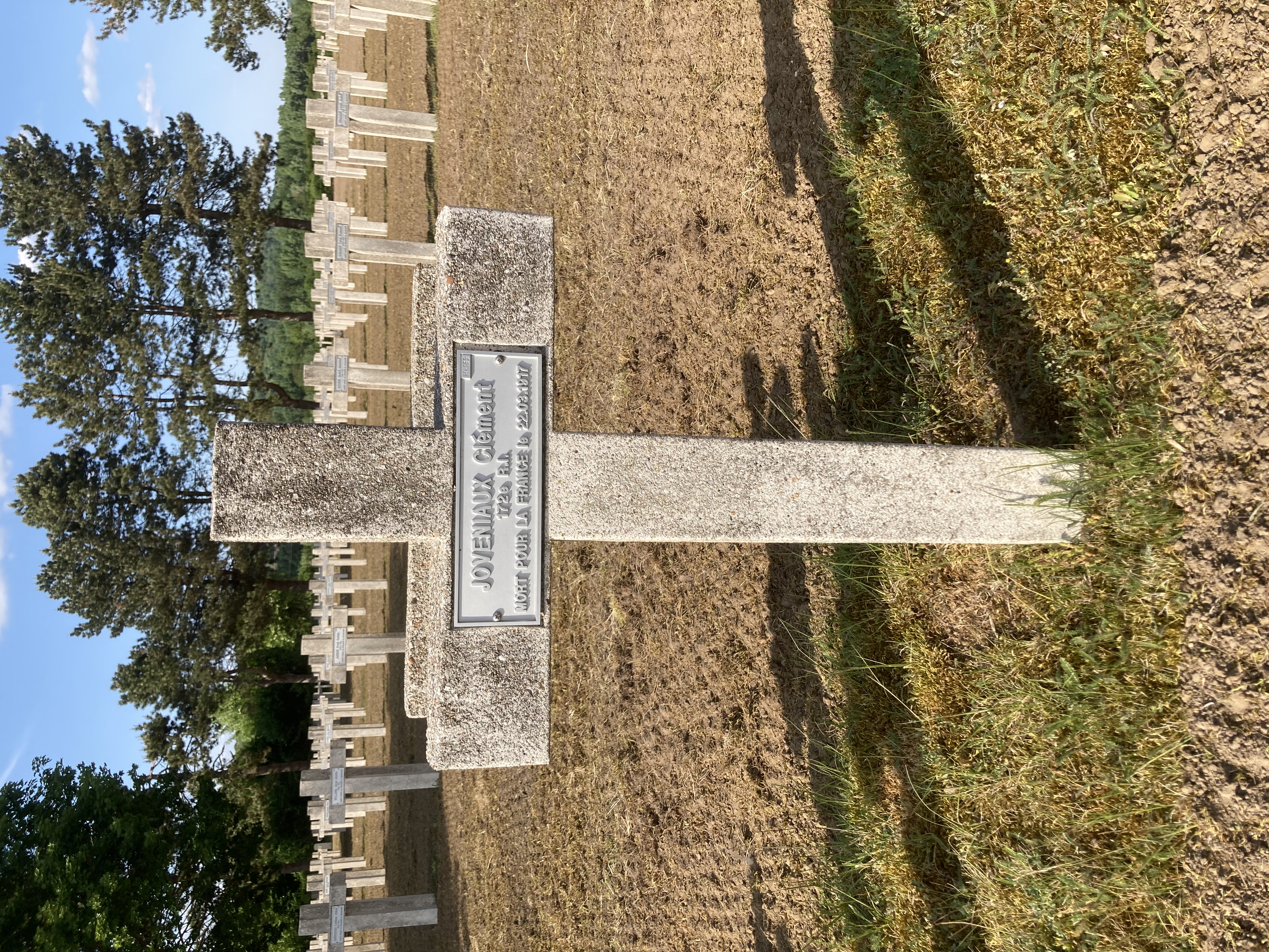 Tombe JOVENIAUX Clément