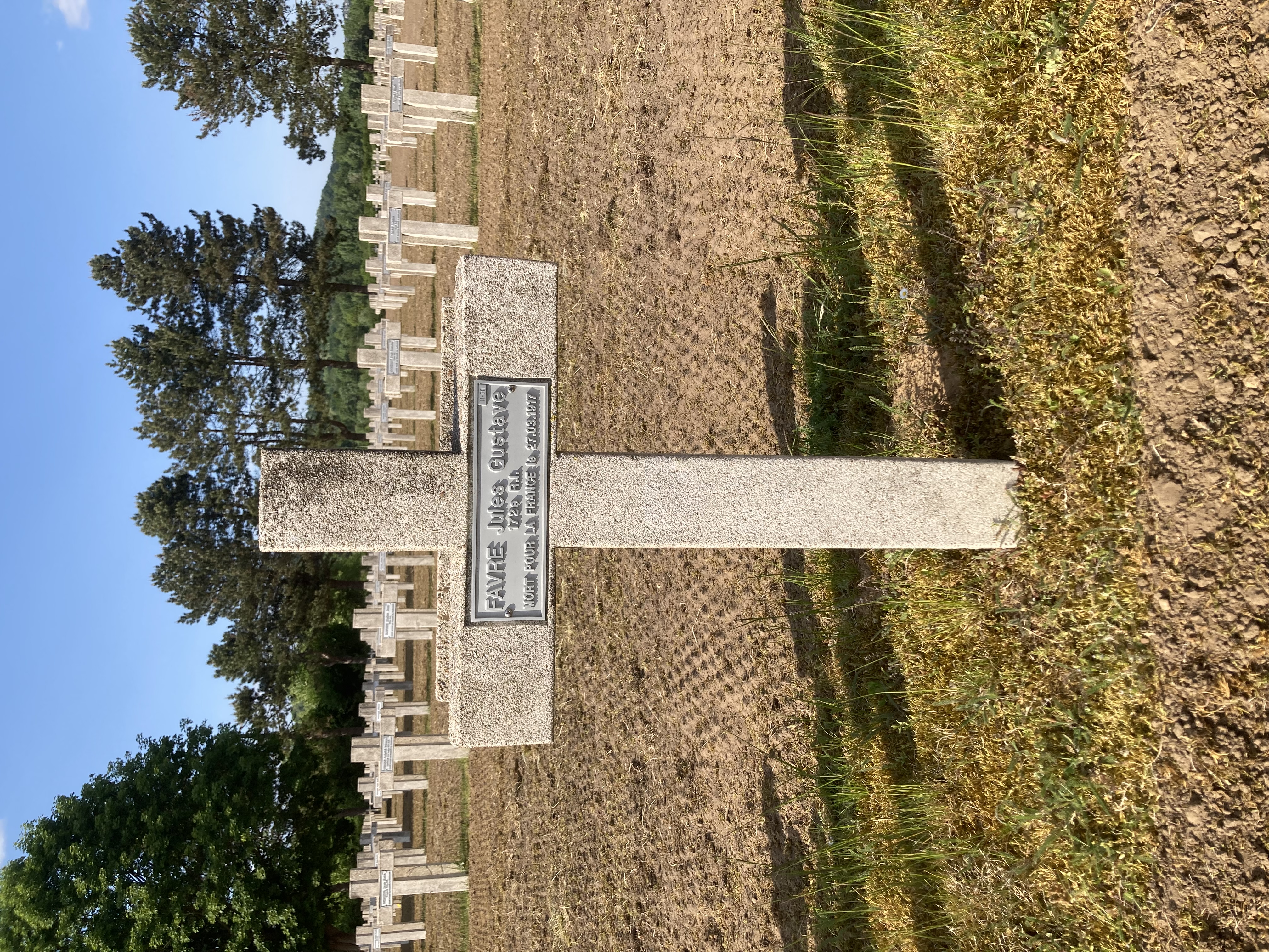 Tombe FAVRE Jules Gustave