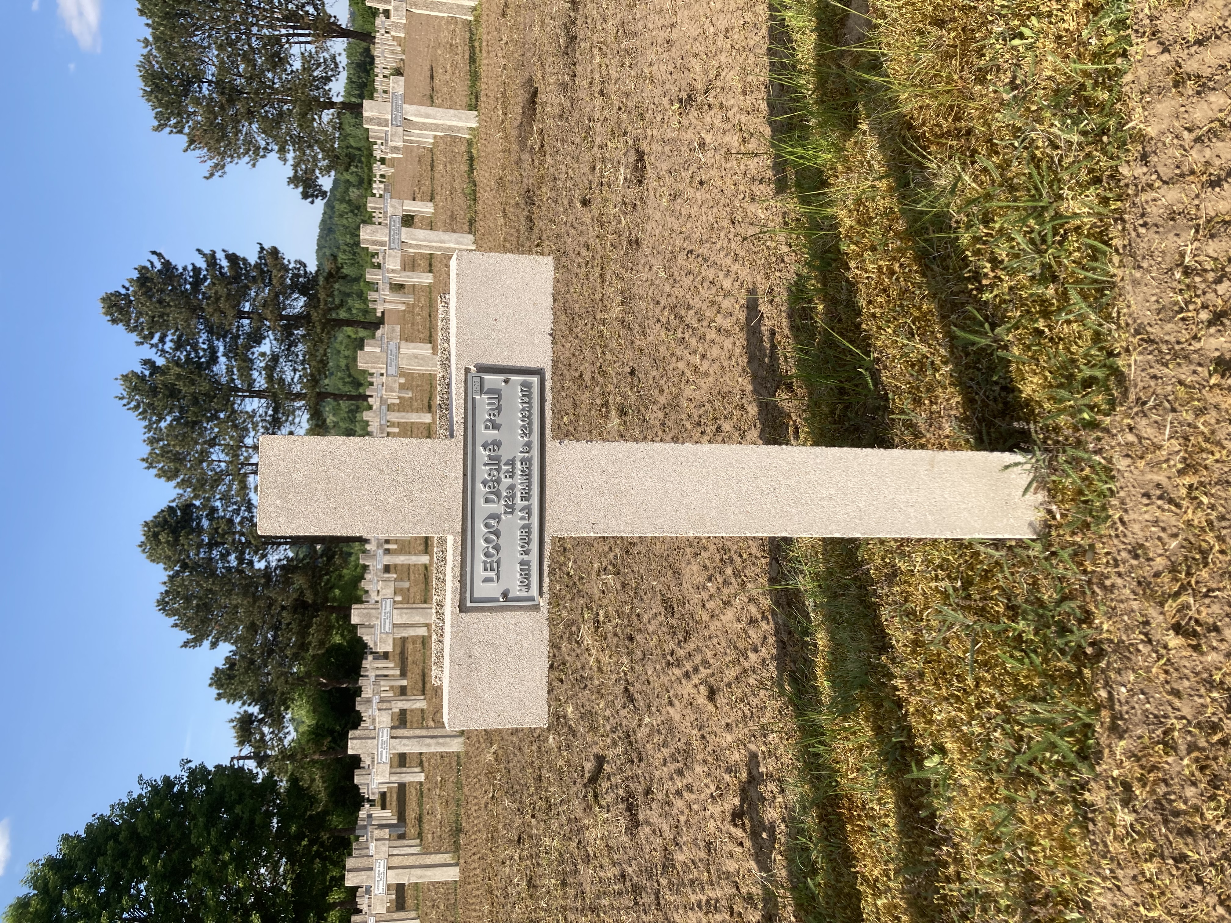 Tombe LECOQ Désiré Paul