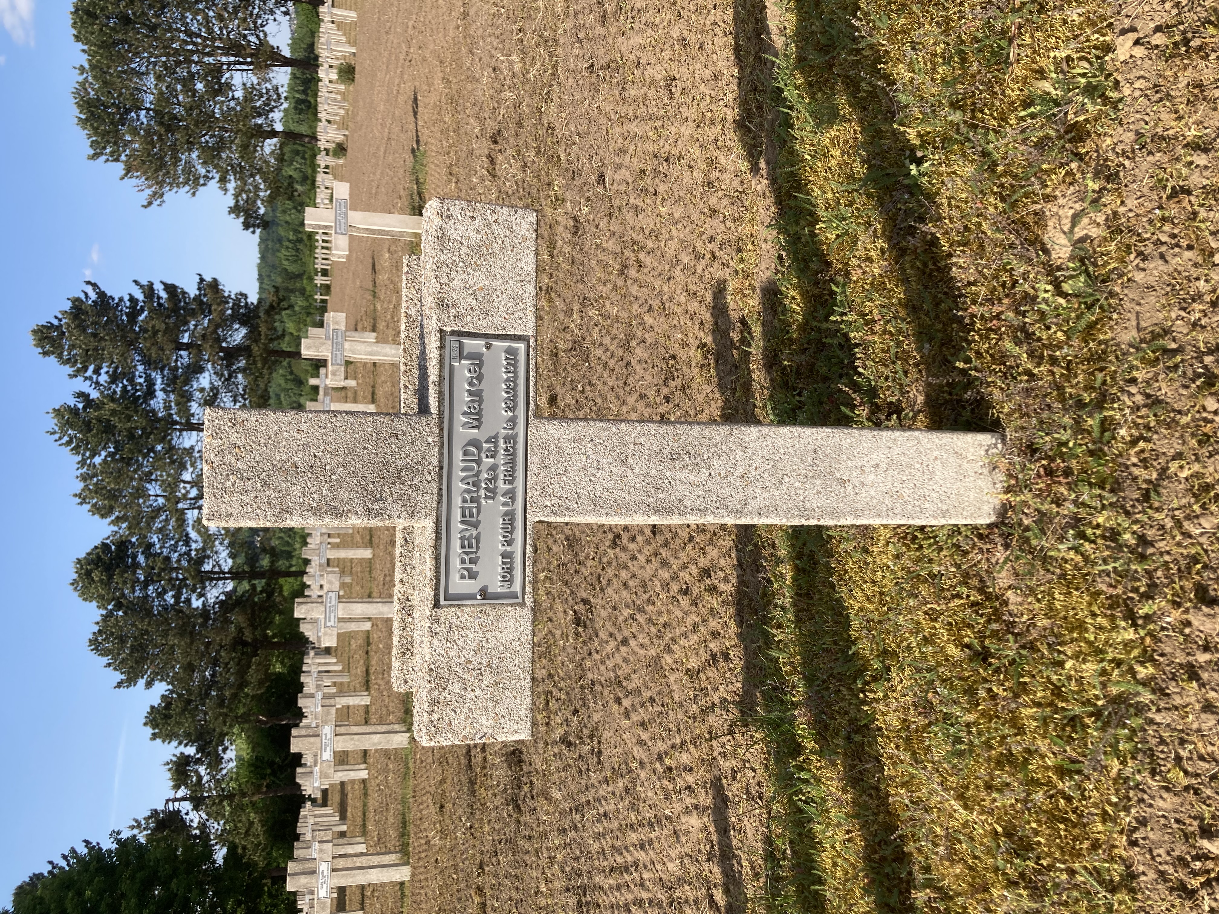 Tombe PREVERAUD Marcel