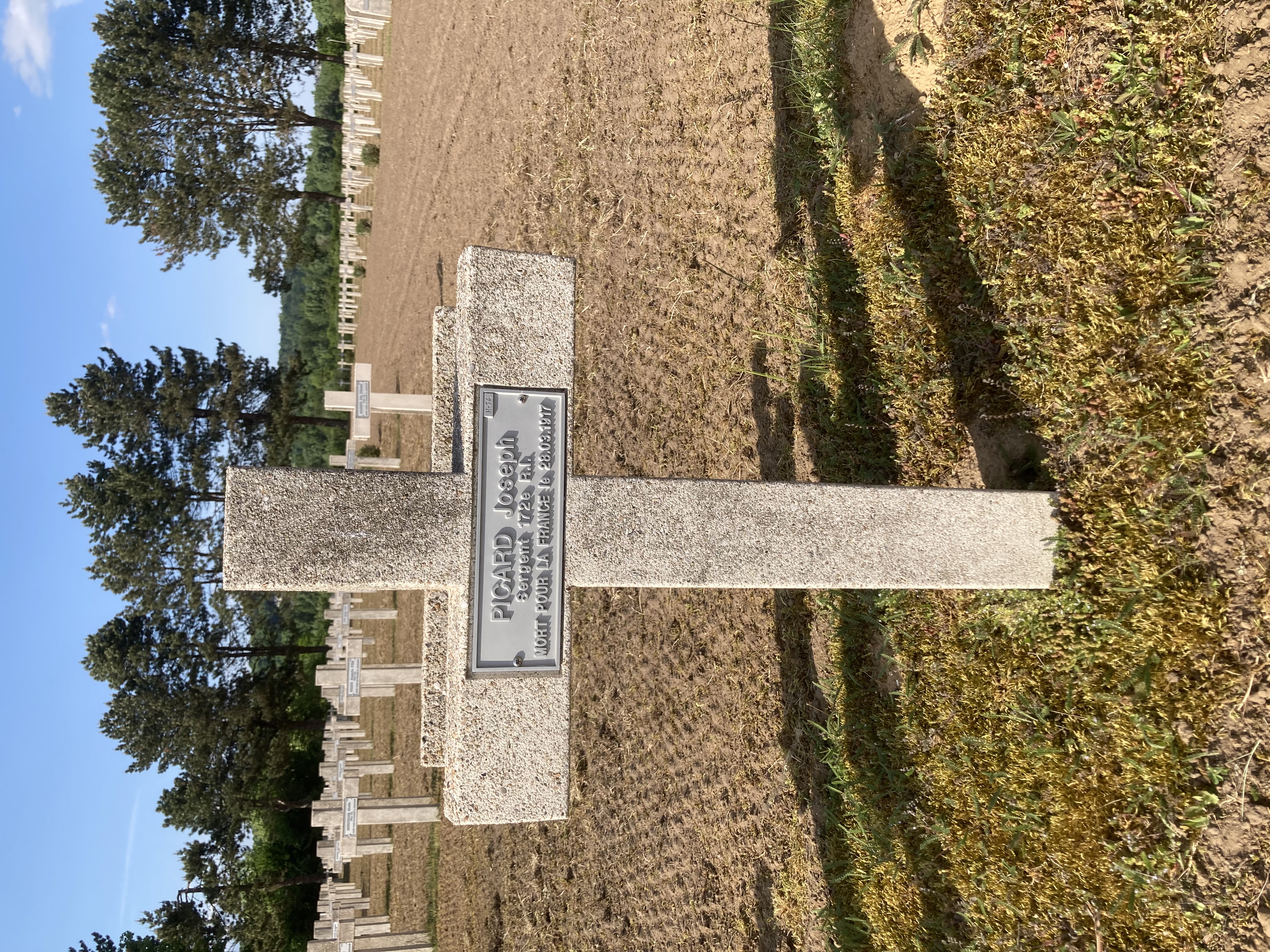 Tombe PICARD Joseph