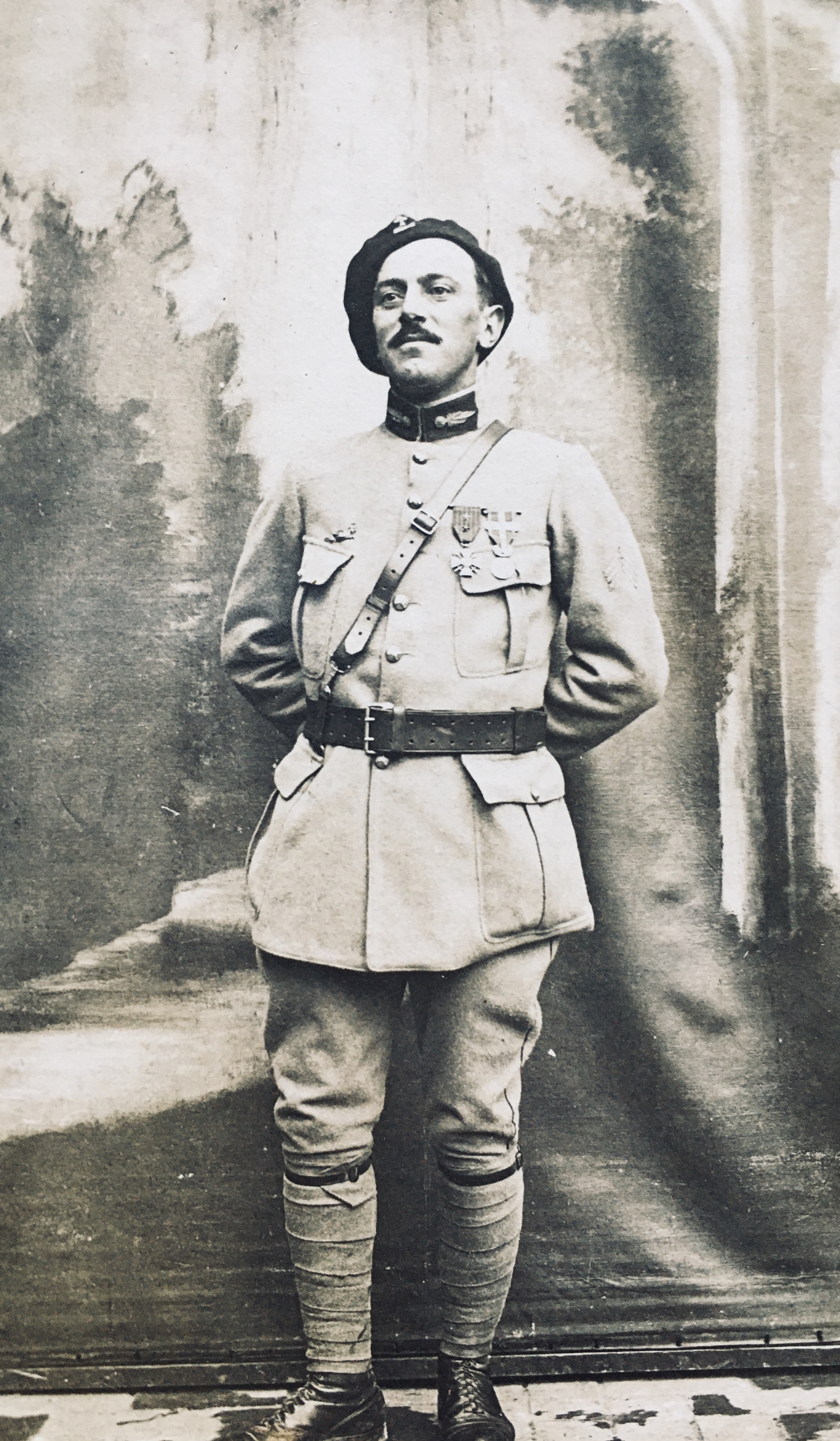 Photographie militaire de Jean Alphonse RAS
