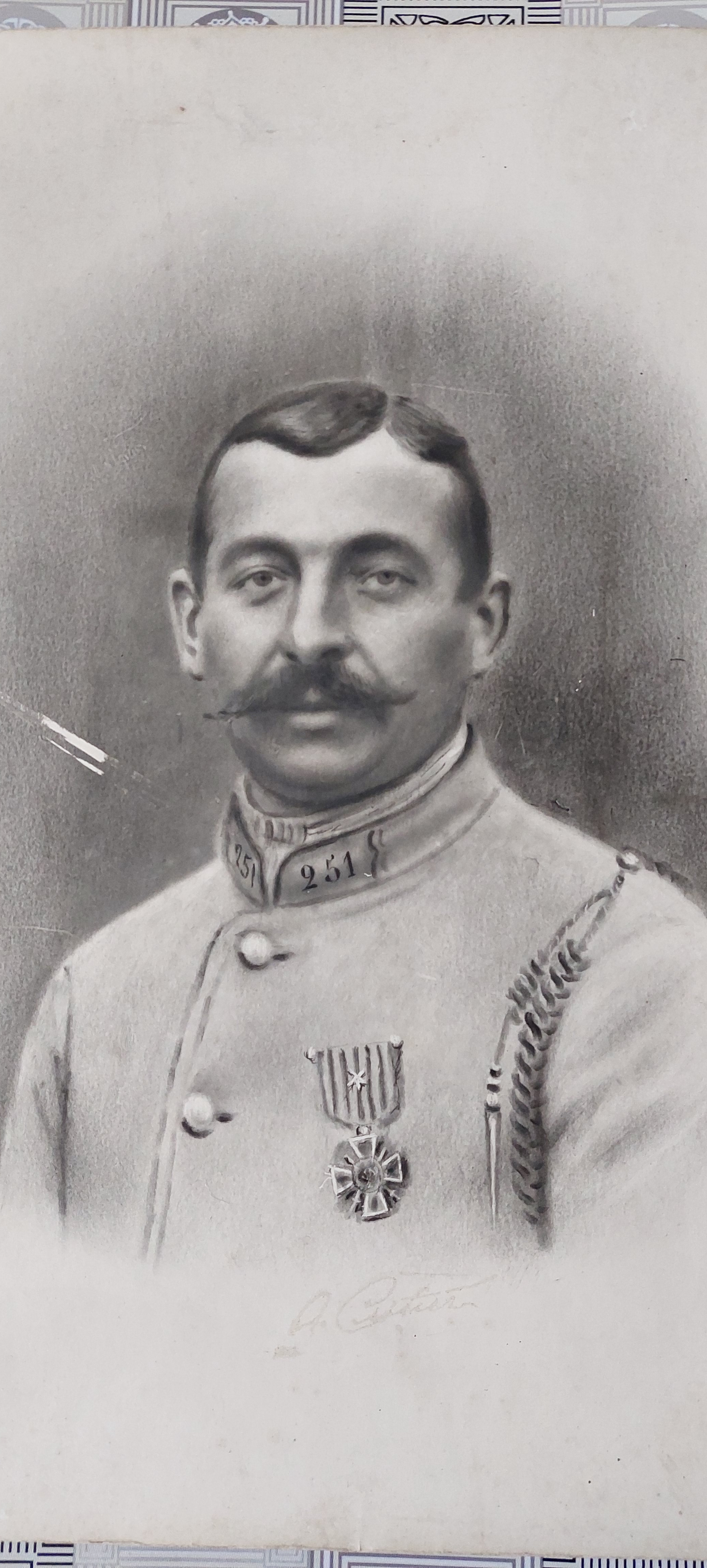 Portrait Joseph Désiré Fourdraine