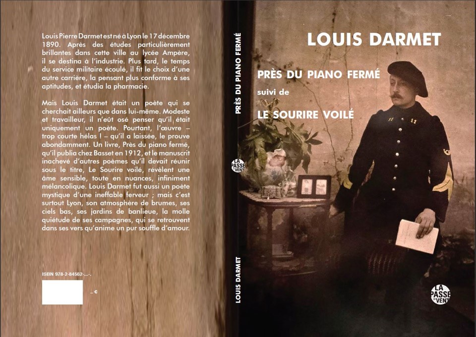 Livre de poèmes écrits par Louis Darmet