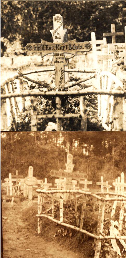 Sépulture d'origine - Karl METZ
