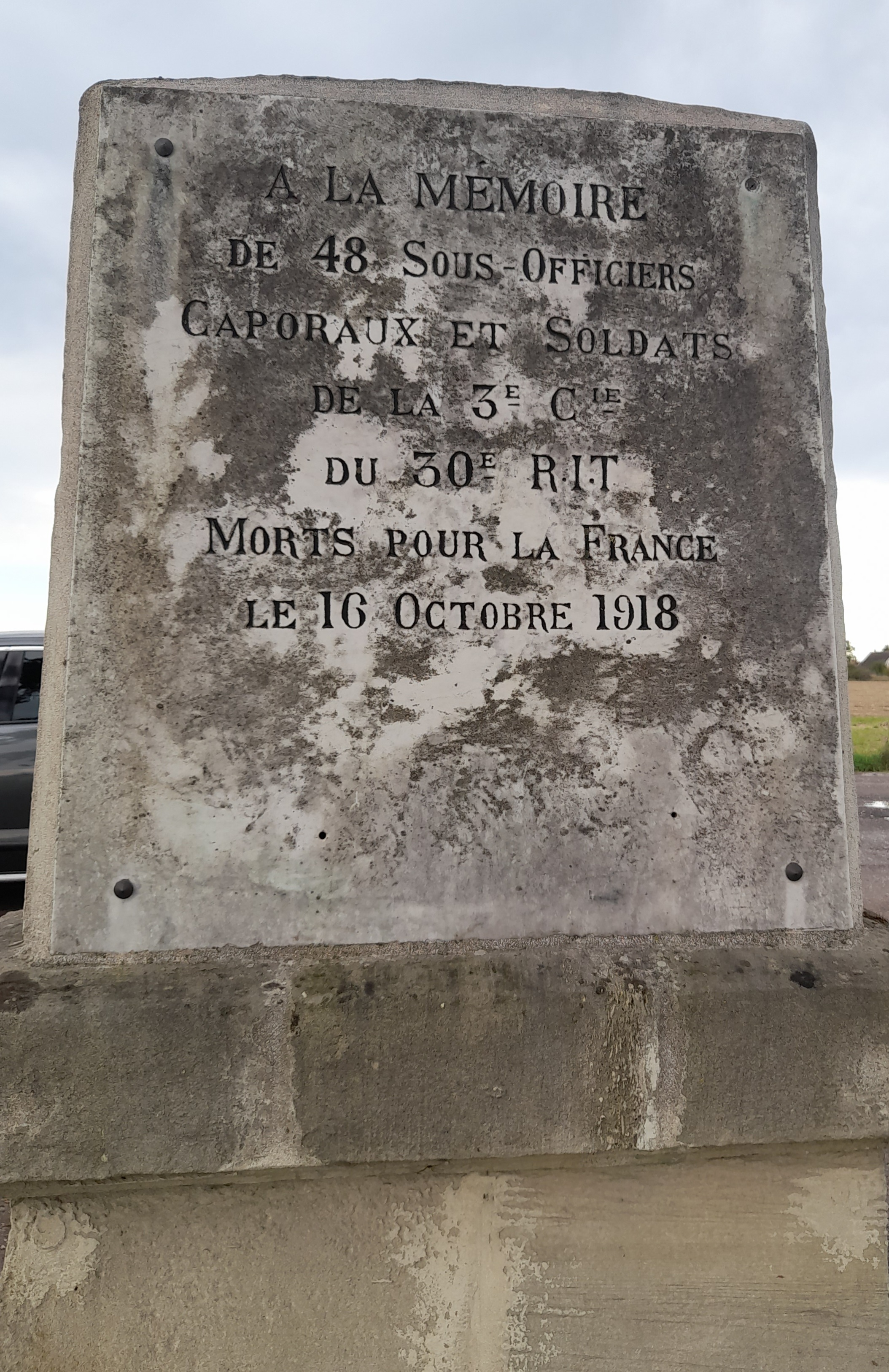 Monument de la Maison Bleue Athies sous Laon (Aisne) Monument de la Maison Bleue Athies sous Laon (Aisne)