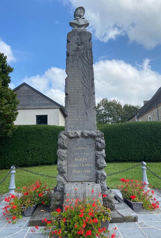 Monument aux Morts Brognon (Ardennes)