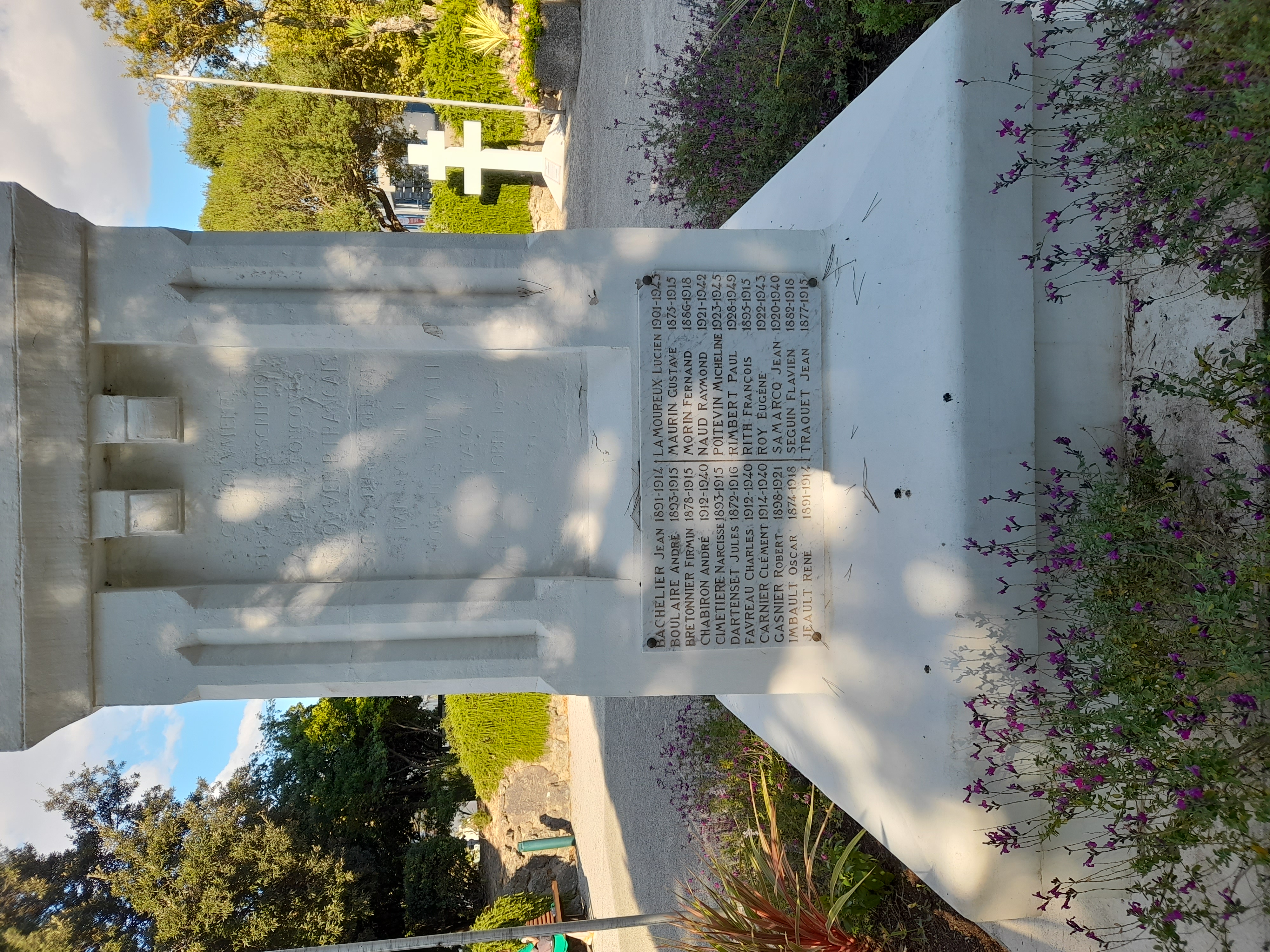 Monument aux Morts Châtelaillon Plage face 2 (Charente Inférieure)