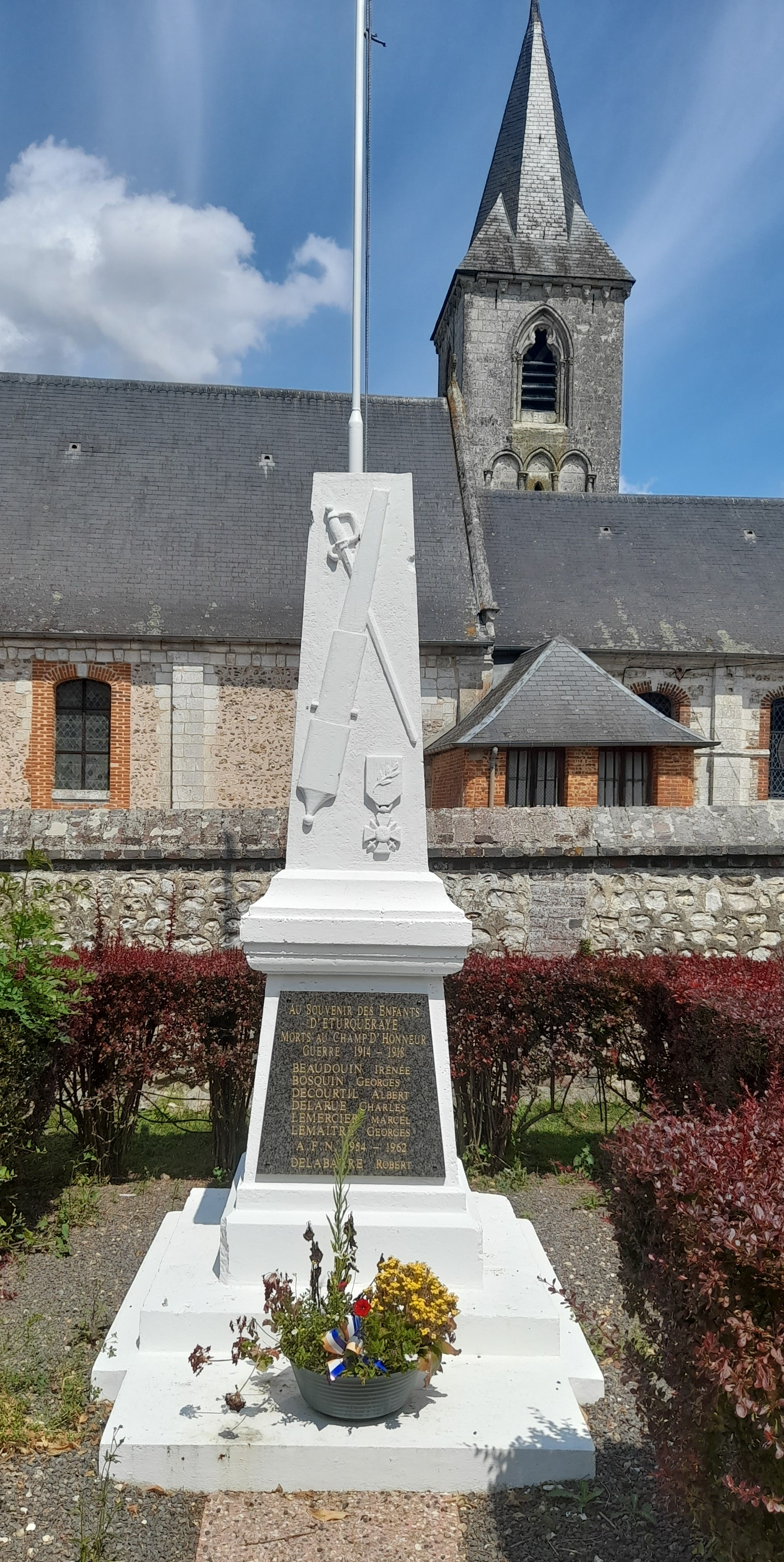 Monument aux Morts Eturqueraye (Eure)