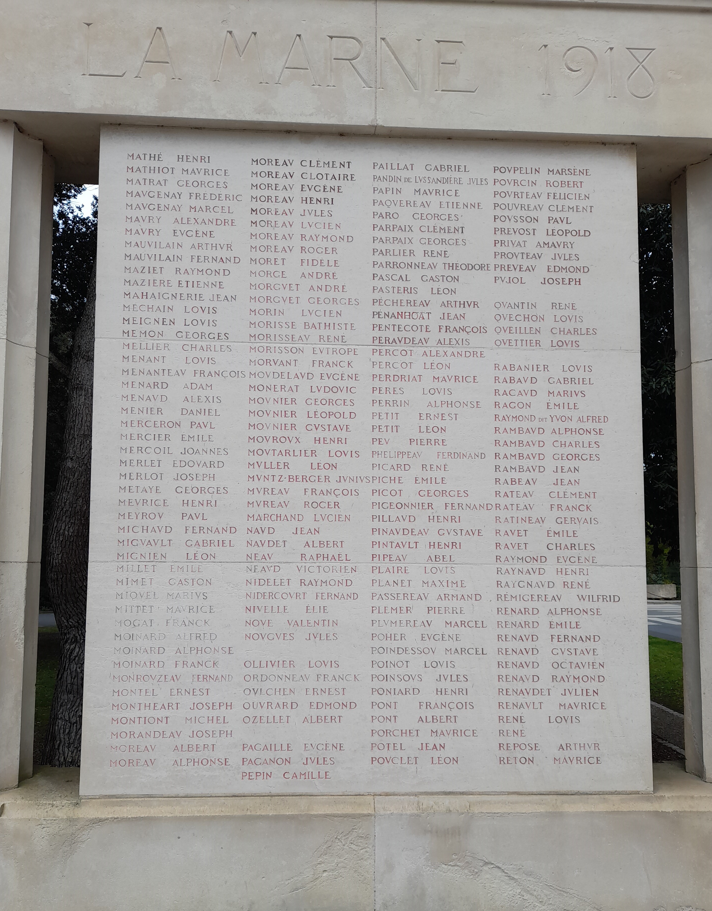 Monument aux Morts La Rochelle (Charente Inférieure)