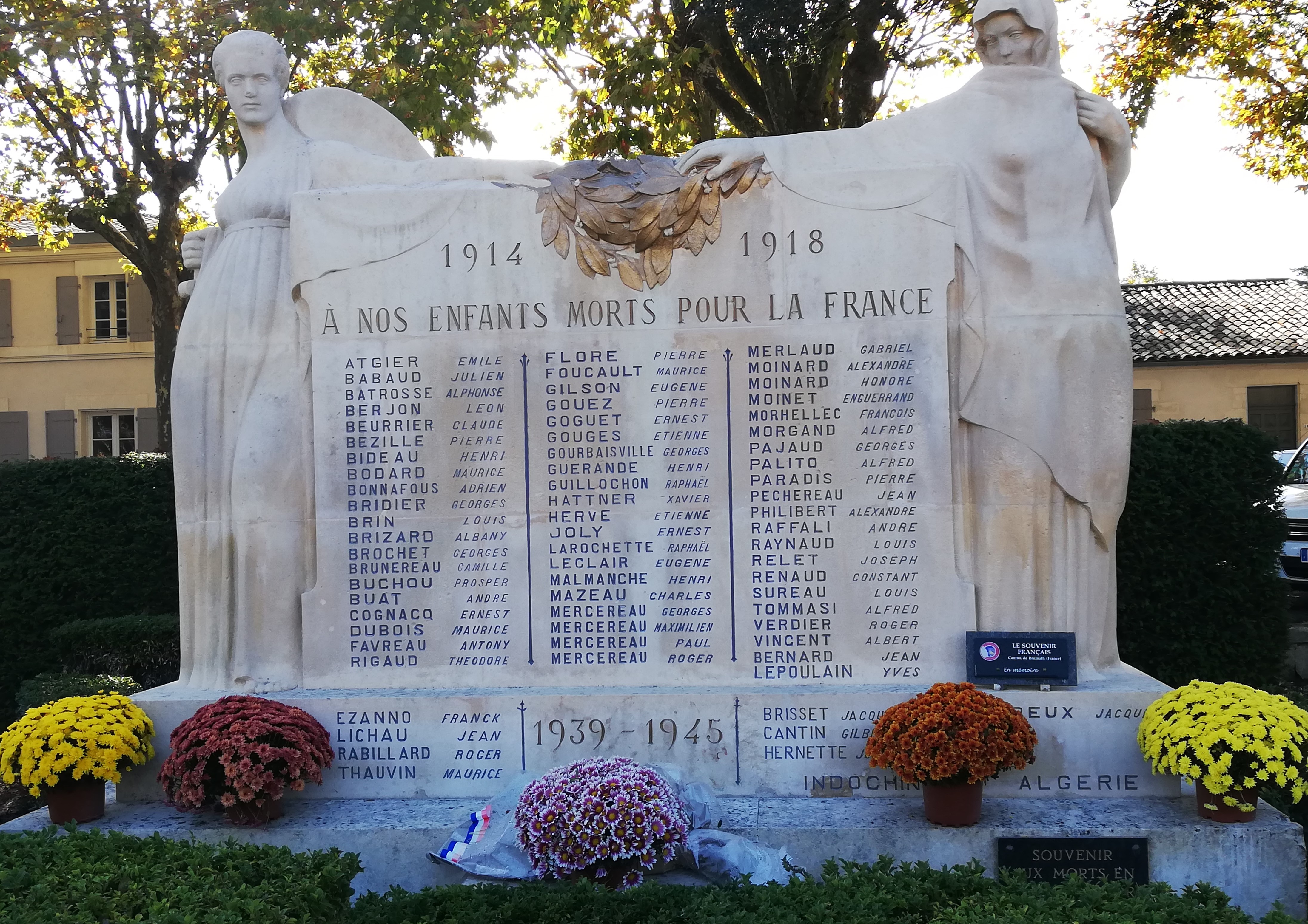 Monument aux morts Saint Martin de Ré (Charente Inférieure)
