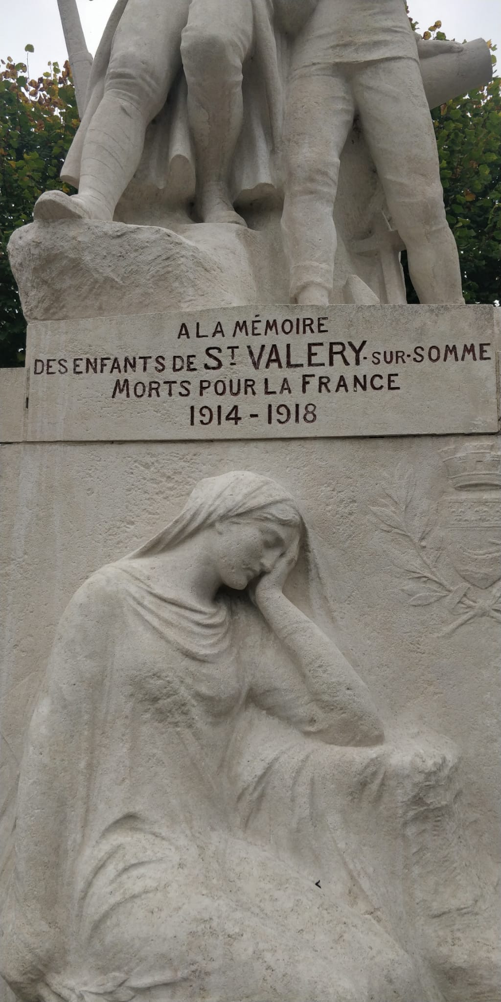 Monument aux Morts Saint Valéry sur Somme (80)