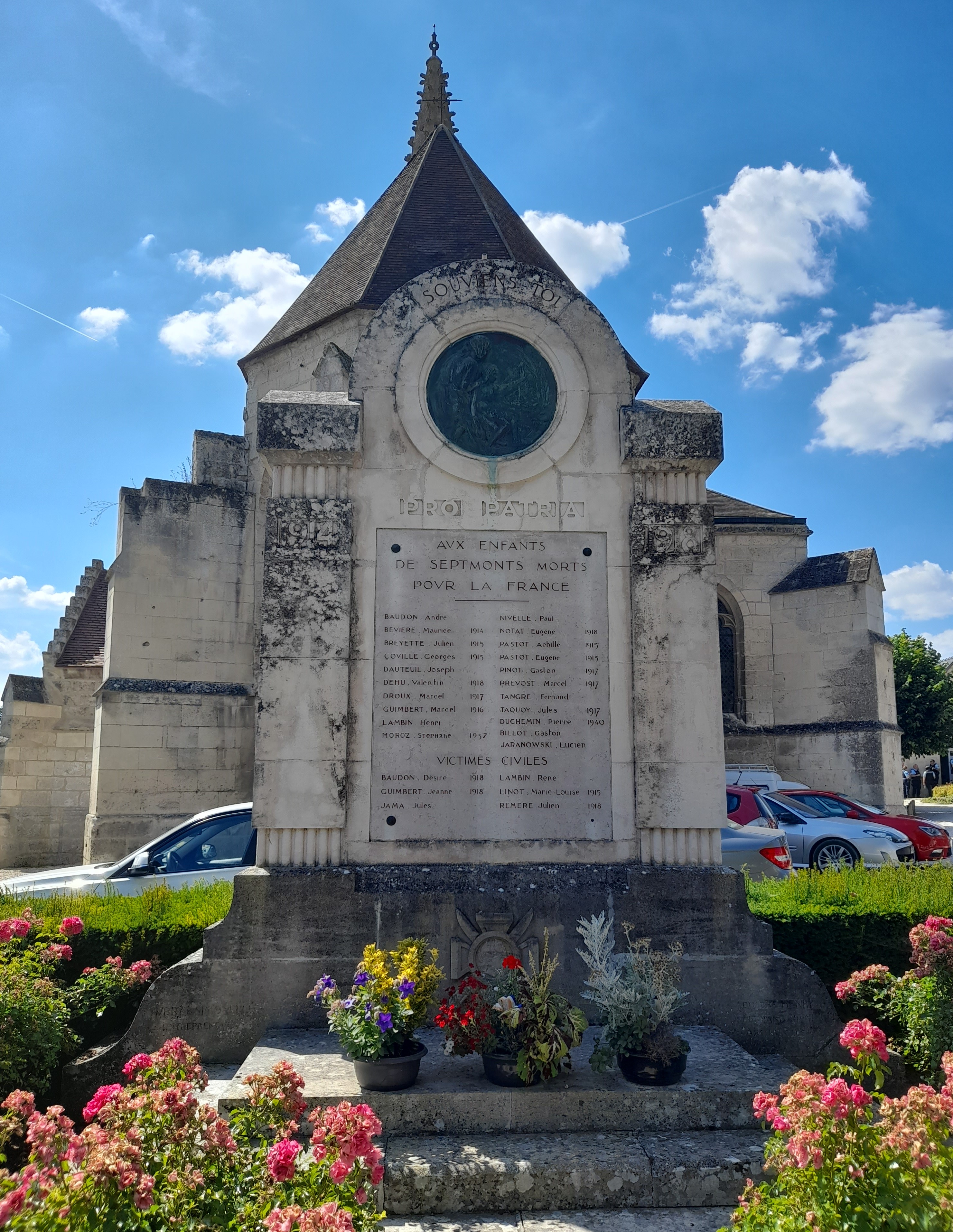 Monument aux Morts Septmonts (Aisne)