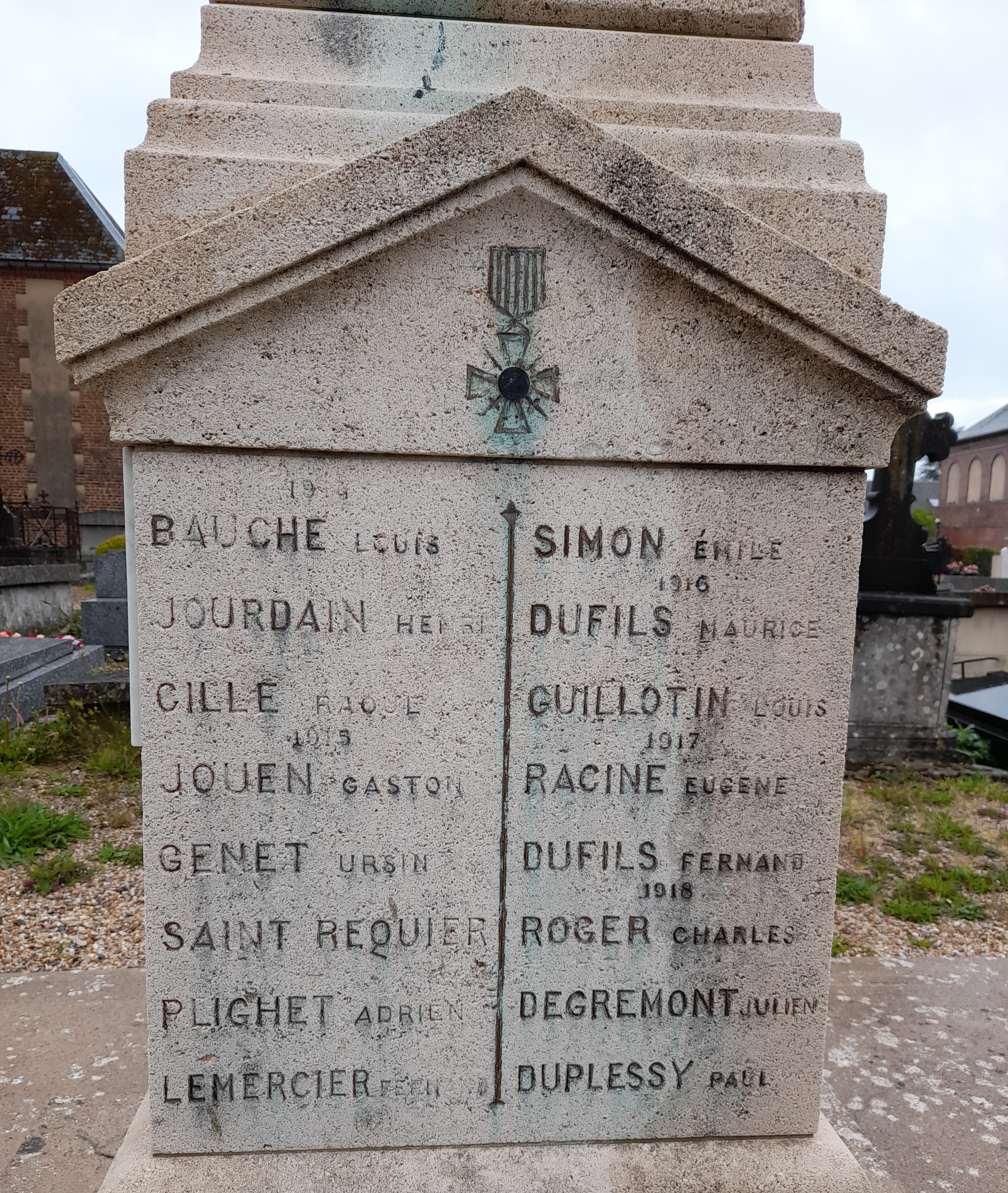 Monument aux Morts Yvecrique (Seine Maritime) Monument aux Morts Yvecrique (Seine Maritime)