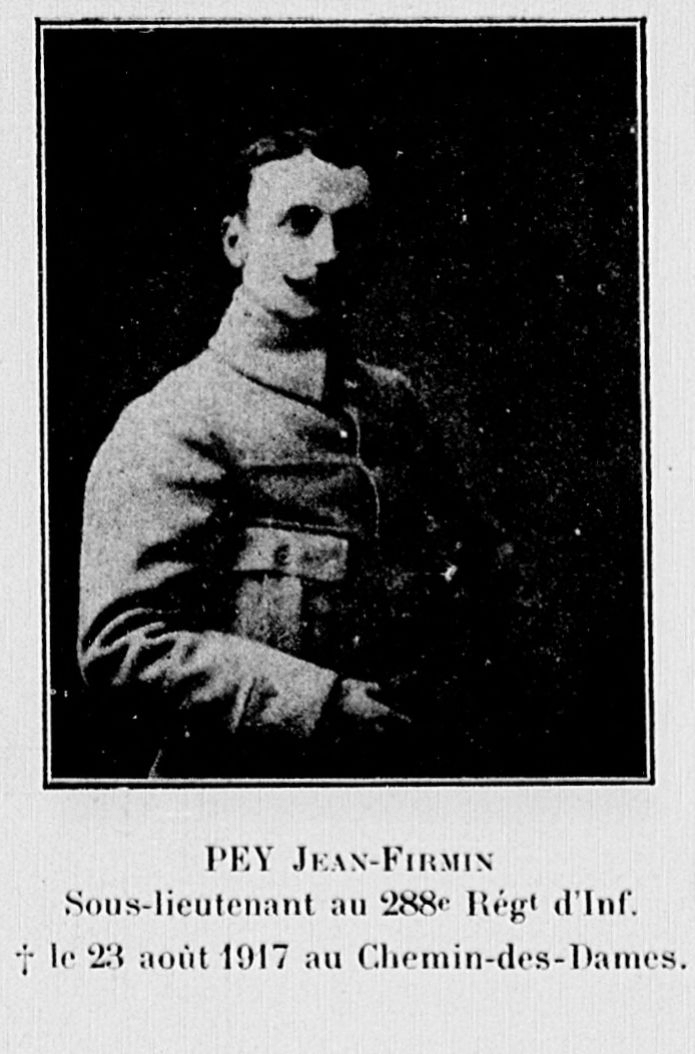 Jean Firmin PEY Portrait Jean Firmin PEY Portrait