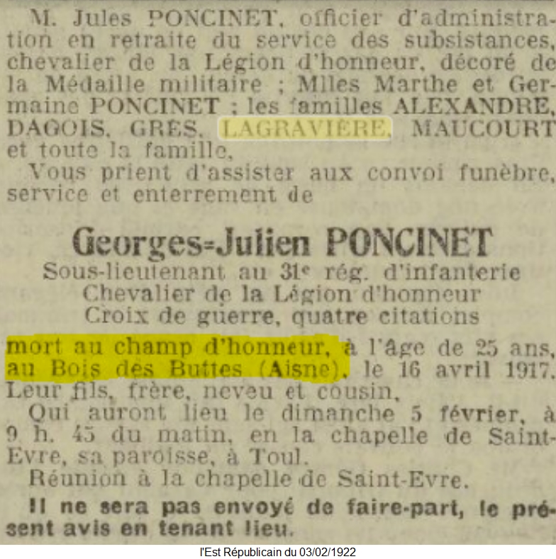 Avis de décès