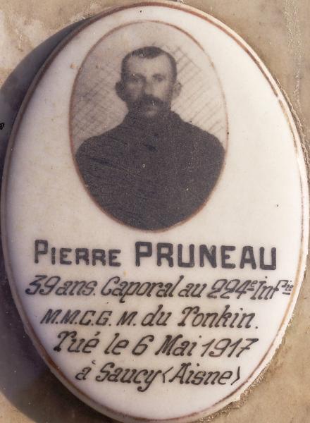 Portrait tiré du tableau d'honneur la commune de Chauvé