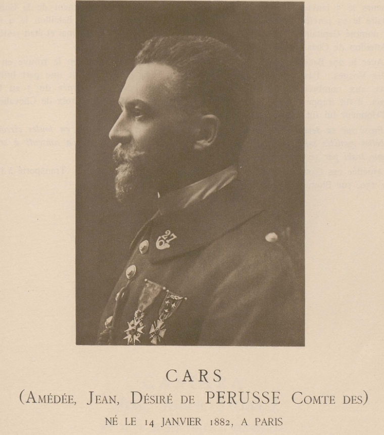 Amédée Jean Désiré de PÉRUSSE des CARS