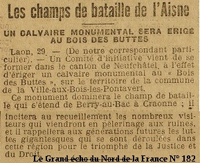 Un calvaire Monumental au Bois des Buttes Un calvaire Monumental au Bois des Buttes