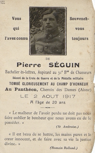 Pierre Marie Henri SEGUIN