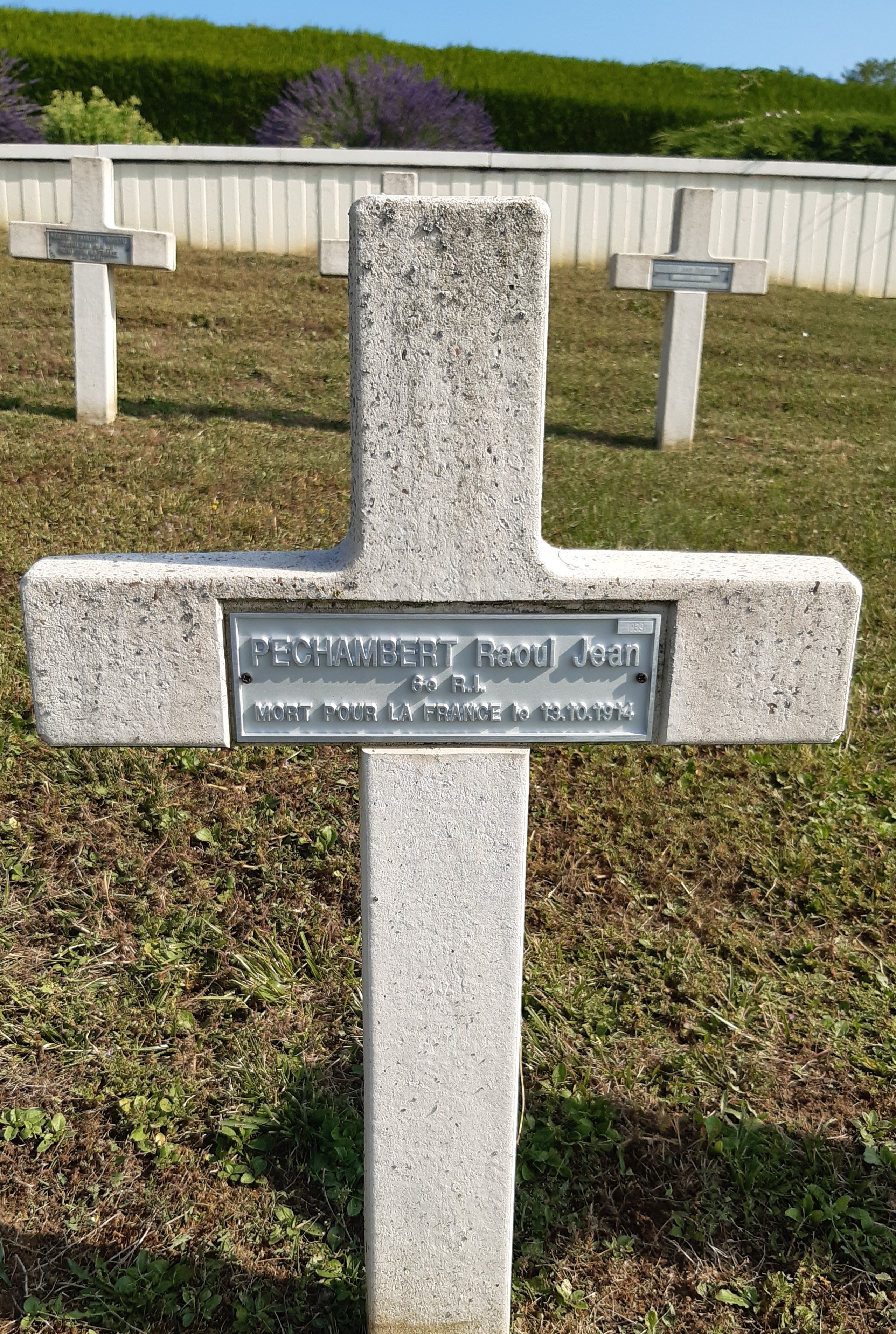 Sépulture PECHAMBERT Raoul Sépulture PECHAMBERT Raoul