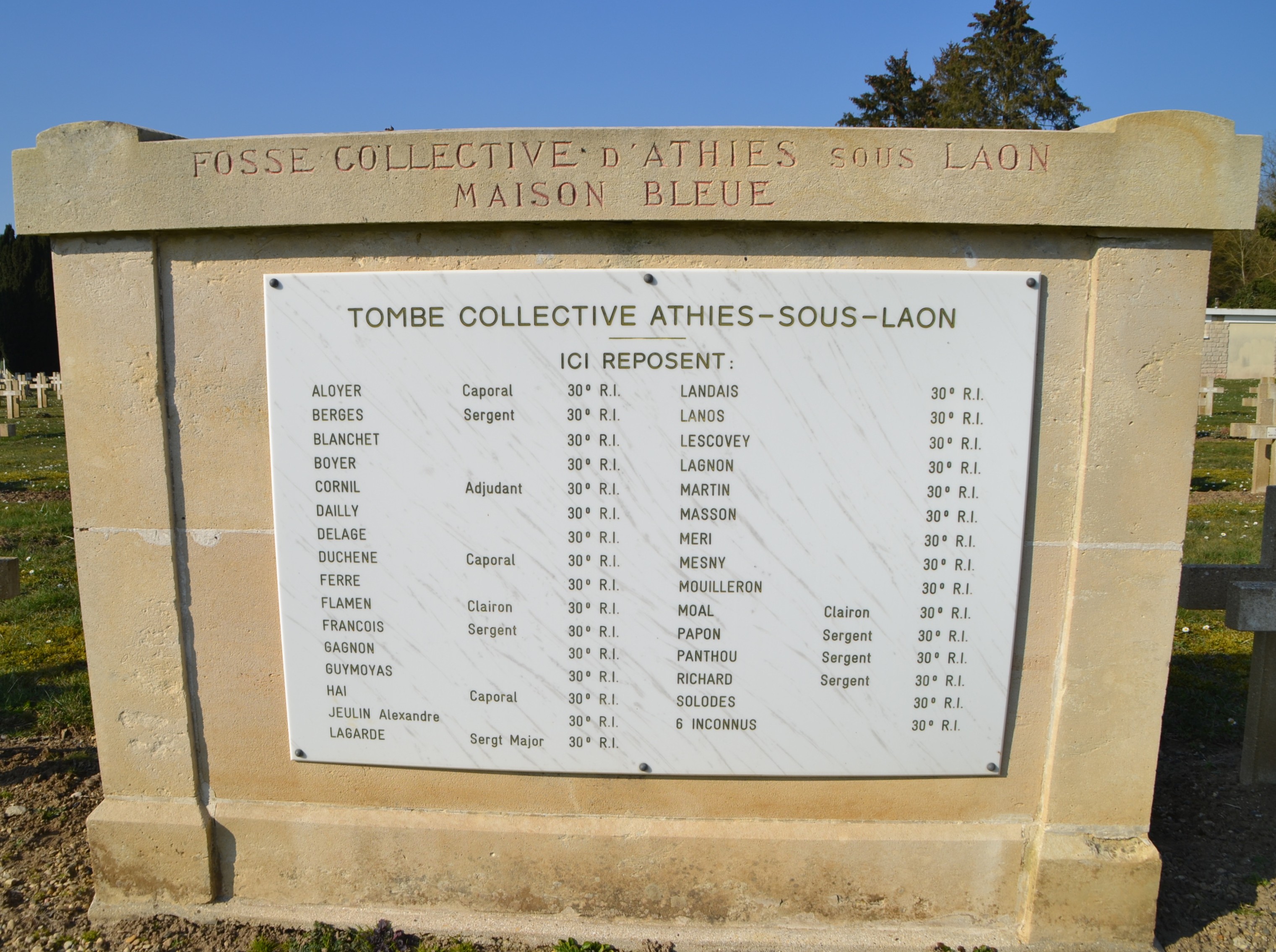 Sépulture collective Maison Bleue Athies sous Laon à Soupir 1