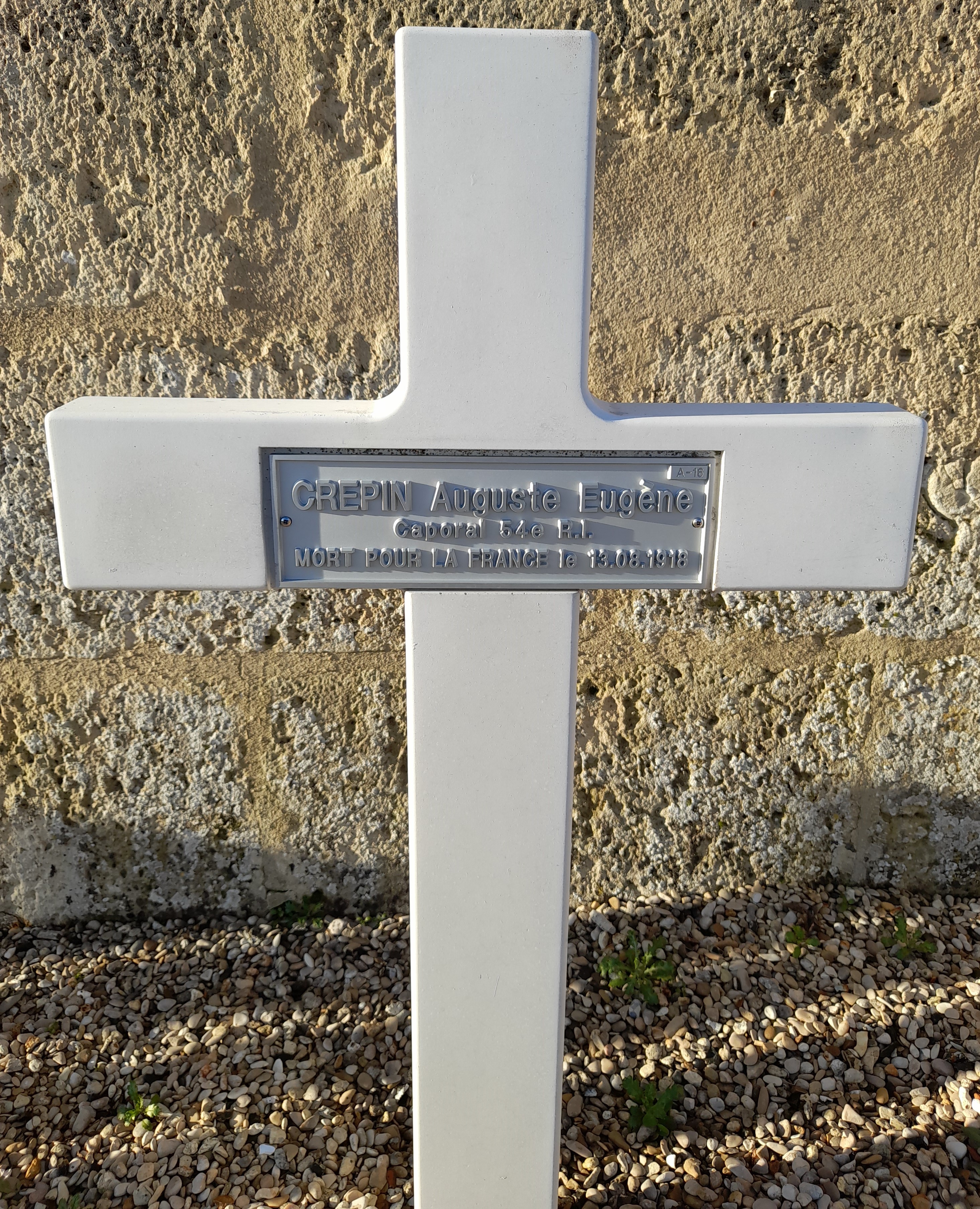 Crépin Auguste Eugène sépulture à Serches 02