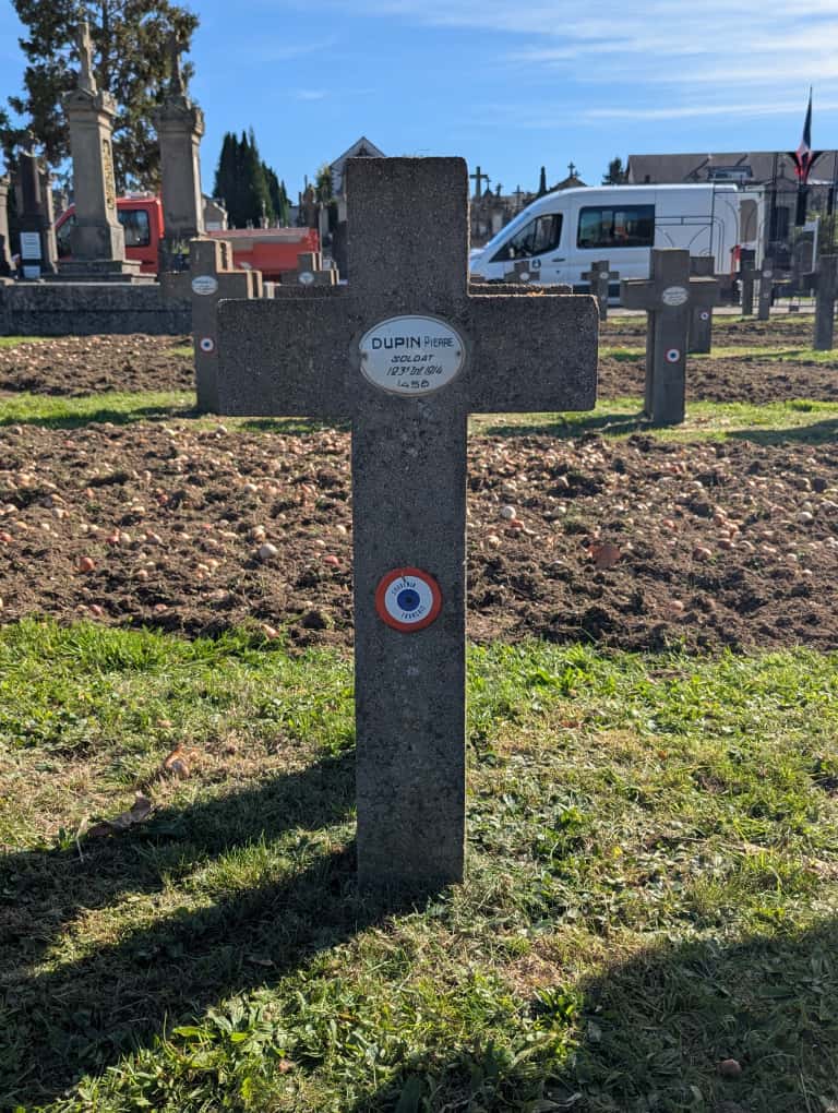 Dupin Marcel Pierre Sépulture à Limoges (87)