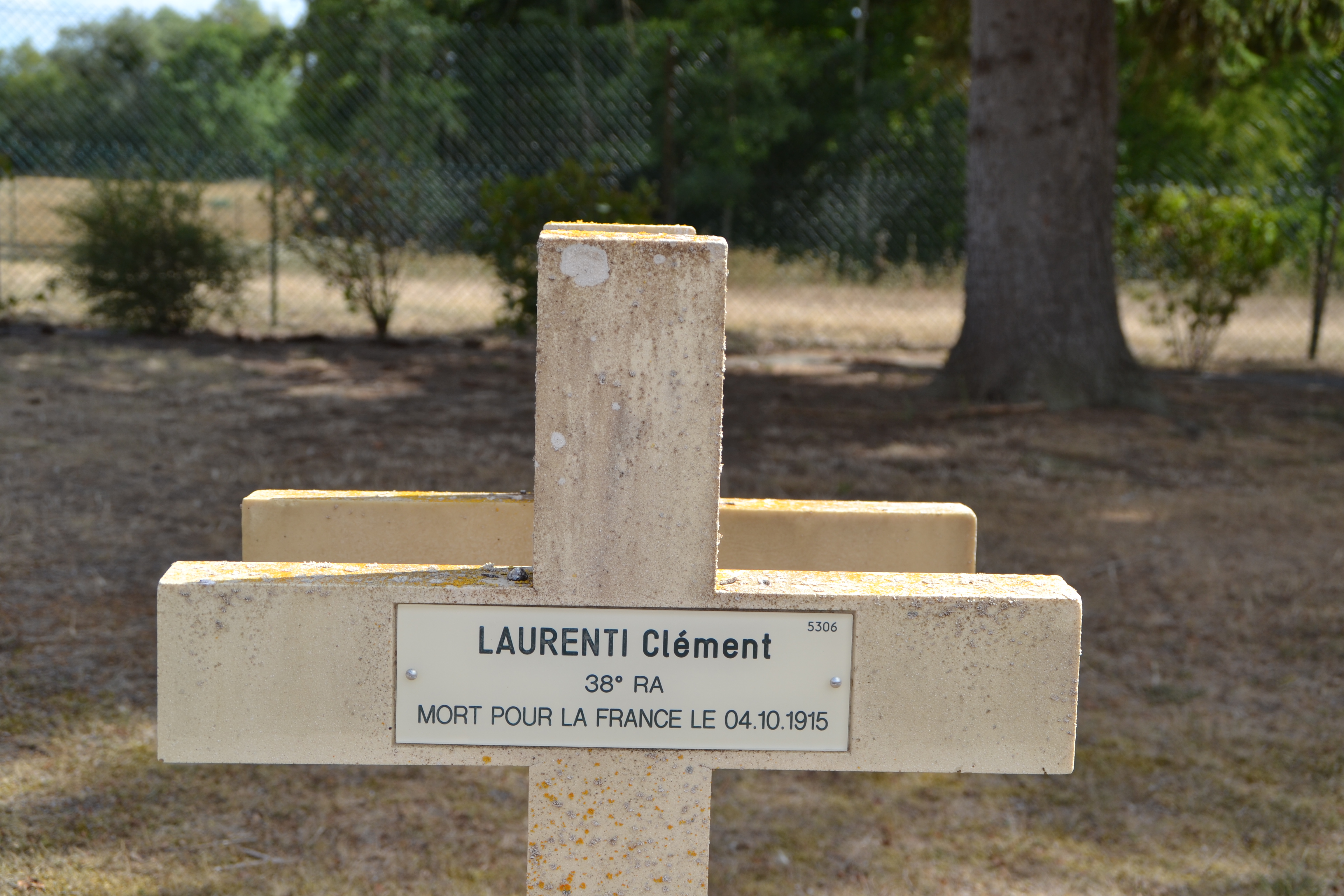 Laurenti Clément sépulture à Pontavert (Aisne)