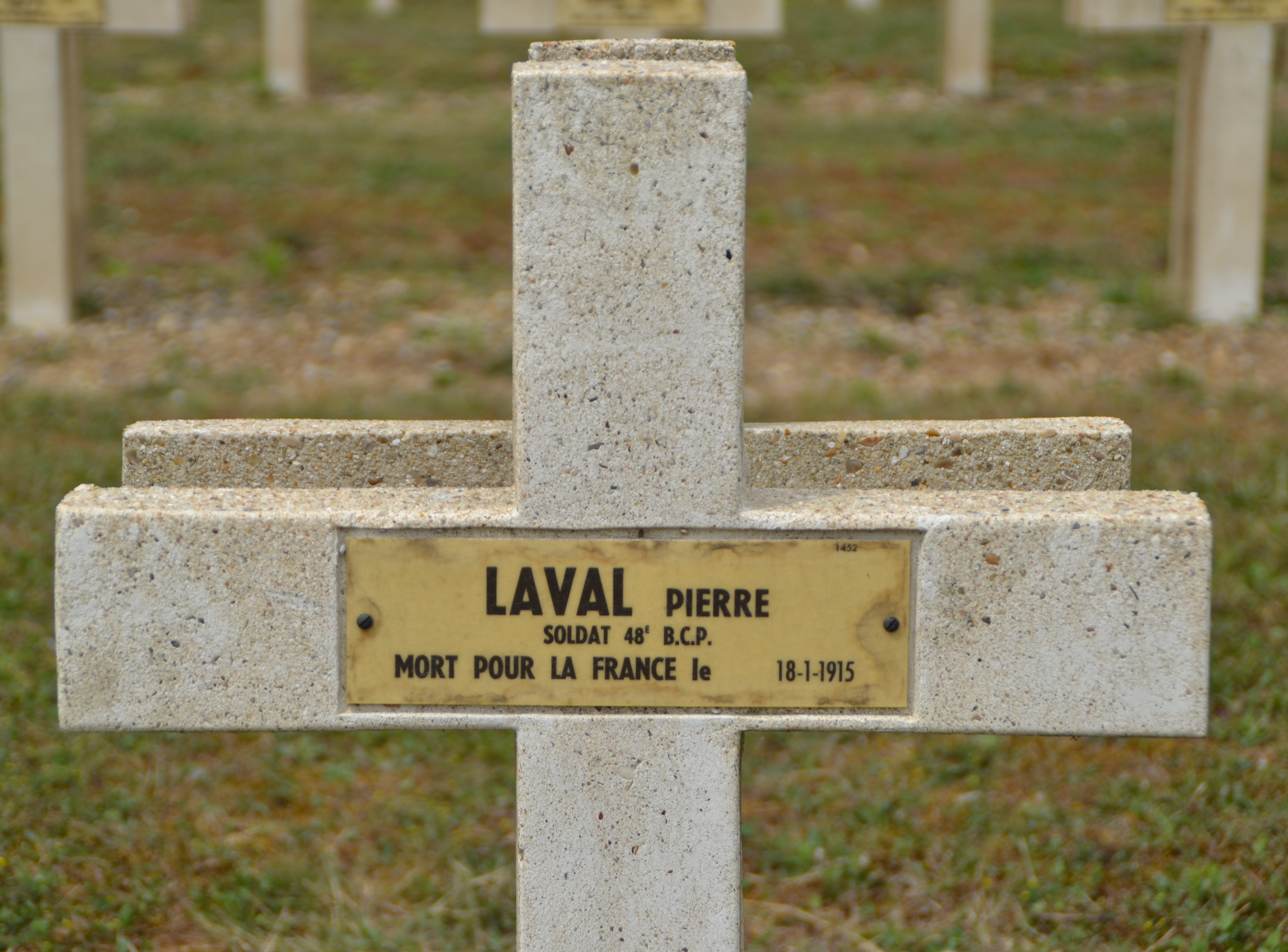Laval Pierre sépulture à Soupir 2 (Aisne)