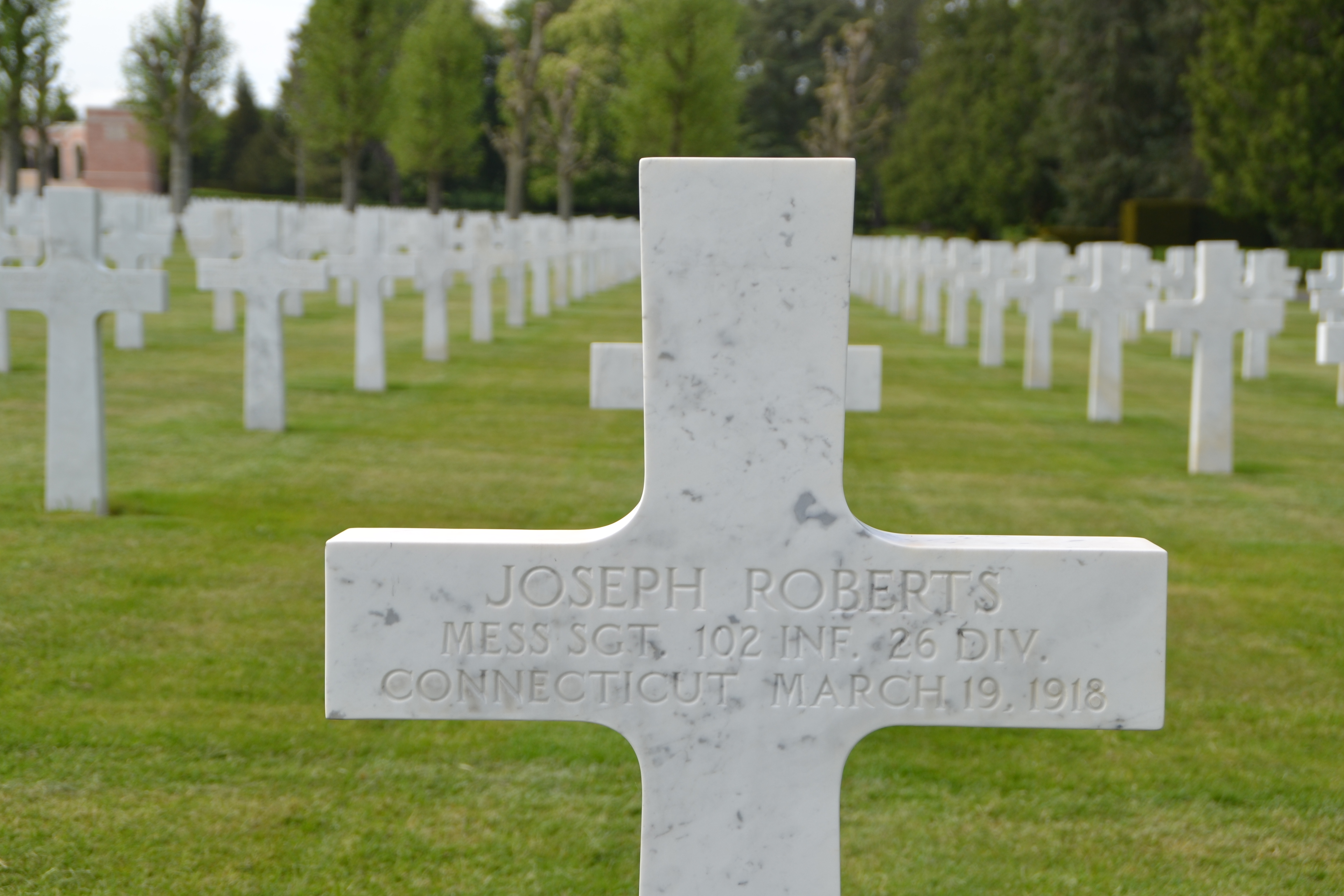 Roberts Joseph sépulture à Seringes-et-Nesles (Aisne)