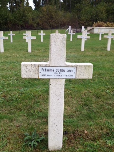 Sutra Léon (présumé) sépulture à Vauxaillon (Aisne)