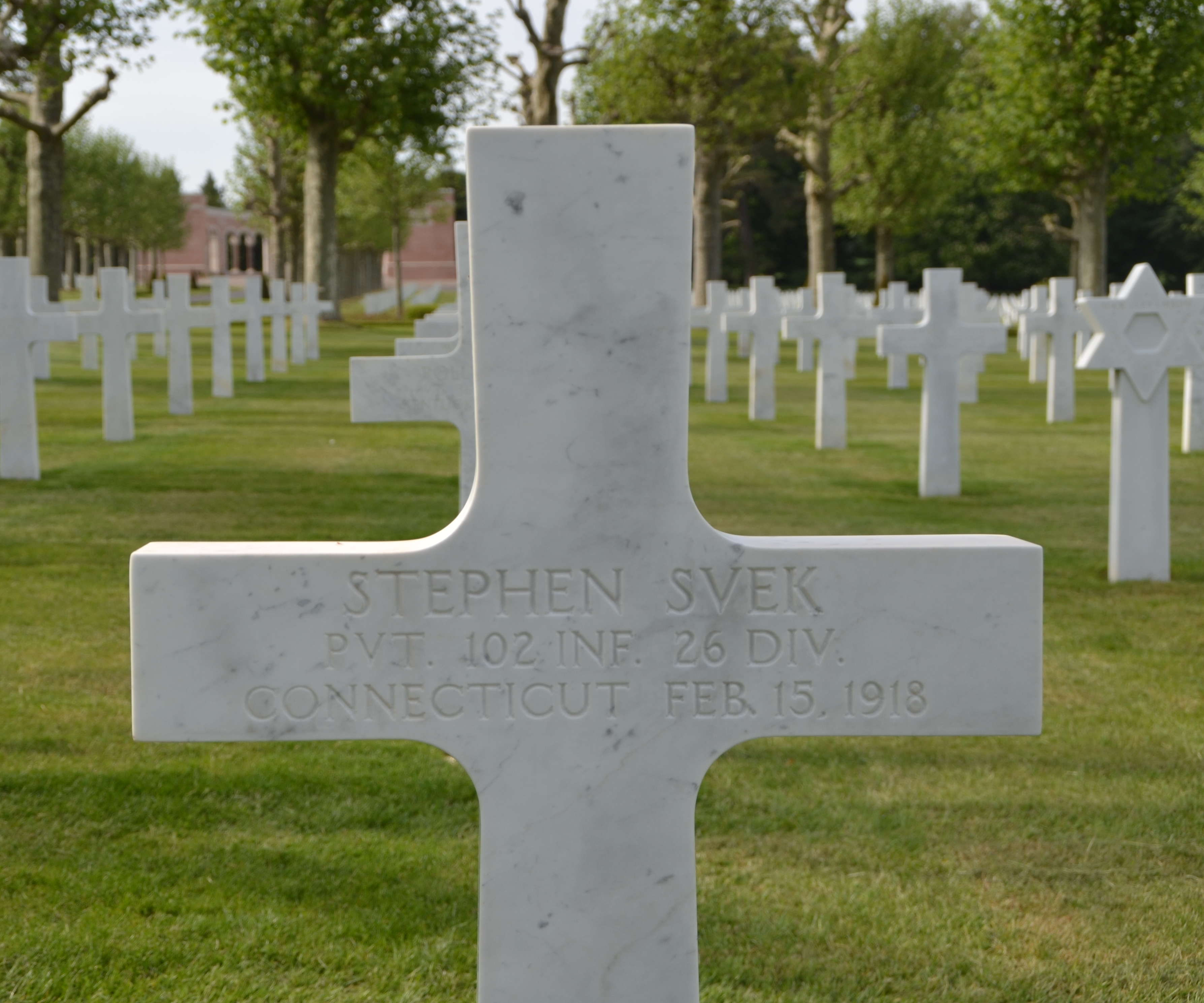 Svek Stephen sépulture à Seringes-et-Nesles (Aisne)