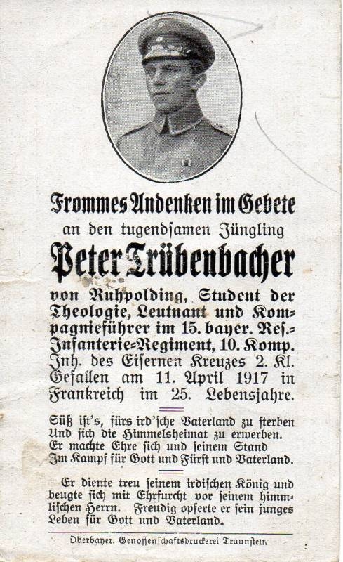 Trübenbacher Trübenbacher