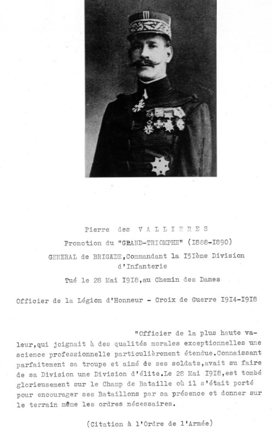 Pierre Emile DES VALLIERES