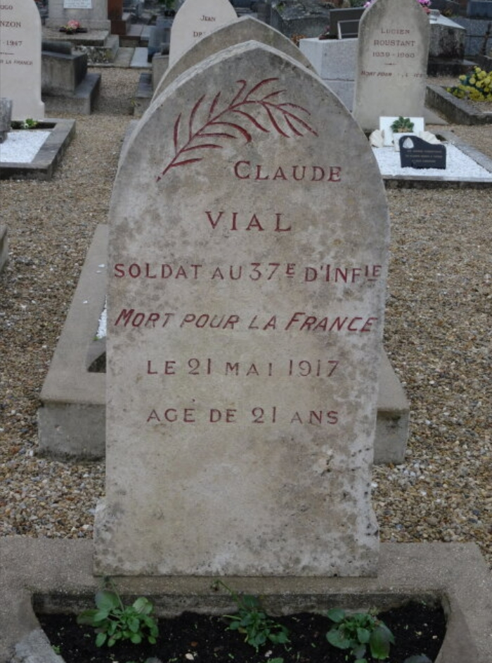Sépulture Claude VIAL